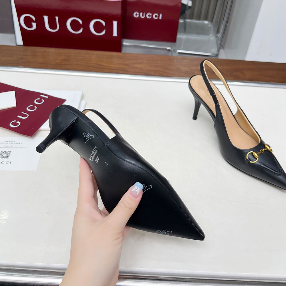 Gucci Women s slingback pump with Horsebit - Top Club