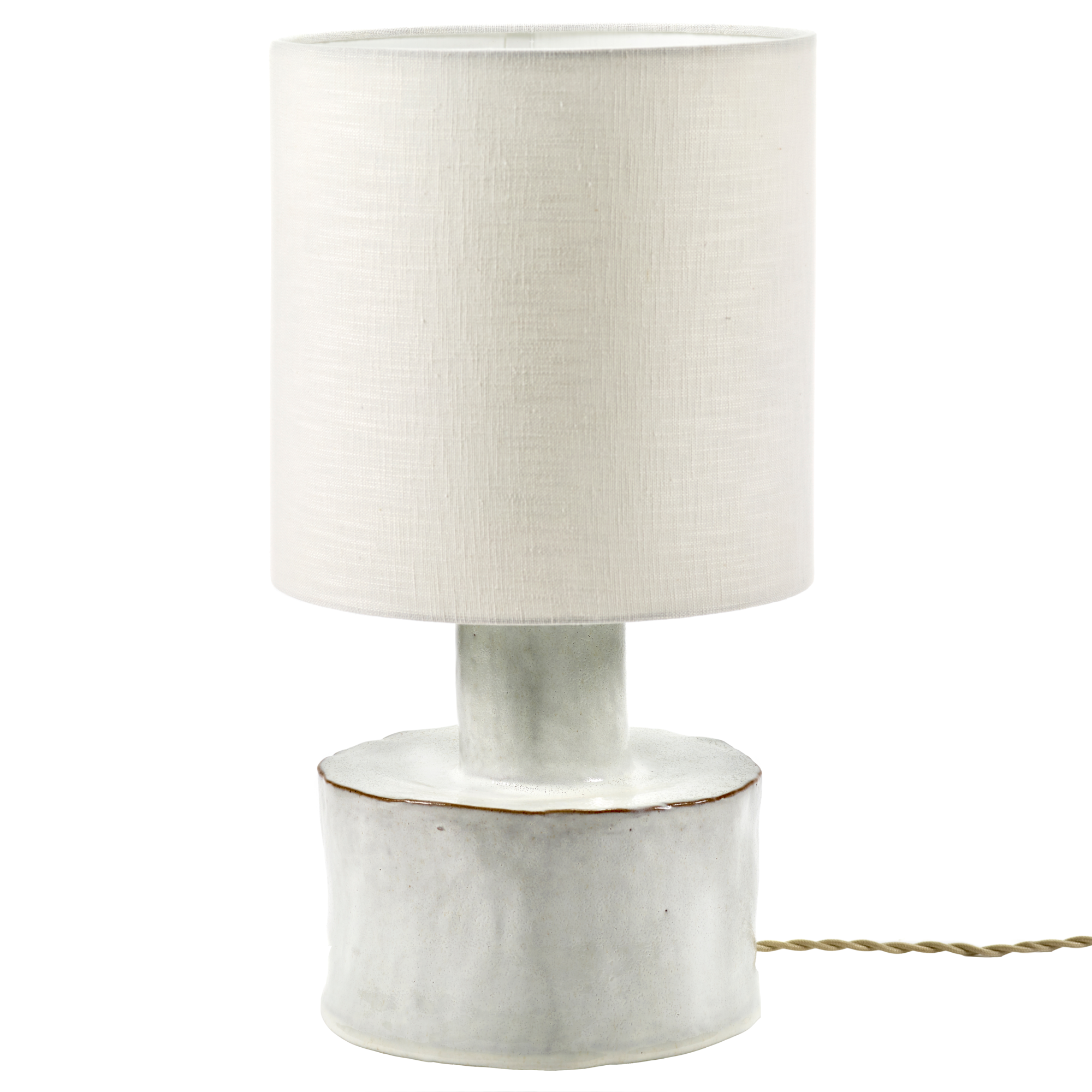 Tafellamp Catherine white/white