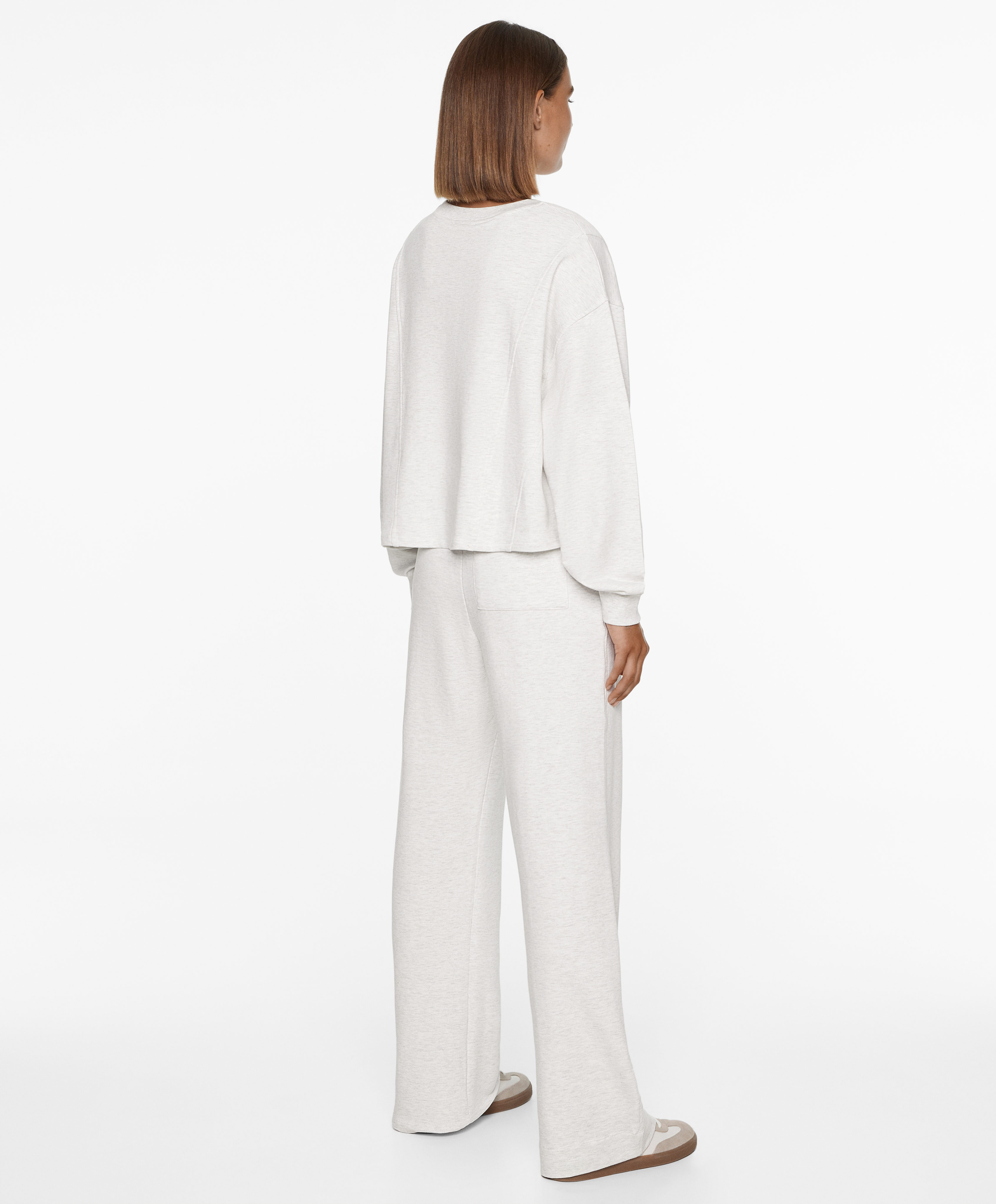 OYSHO Sweatshirt with cotton and modal blend