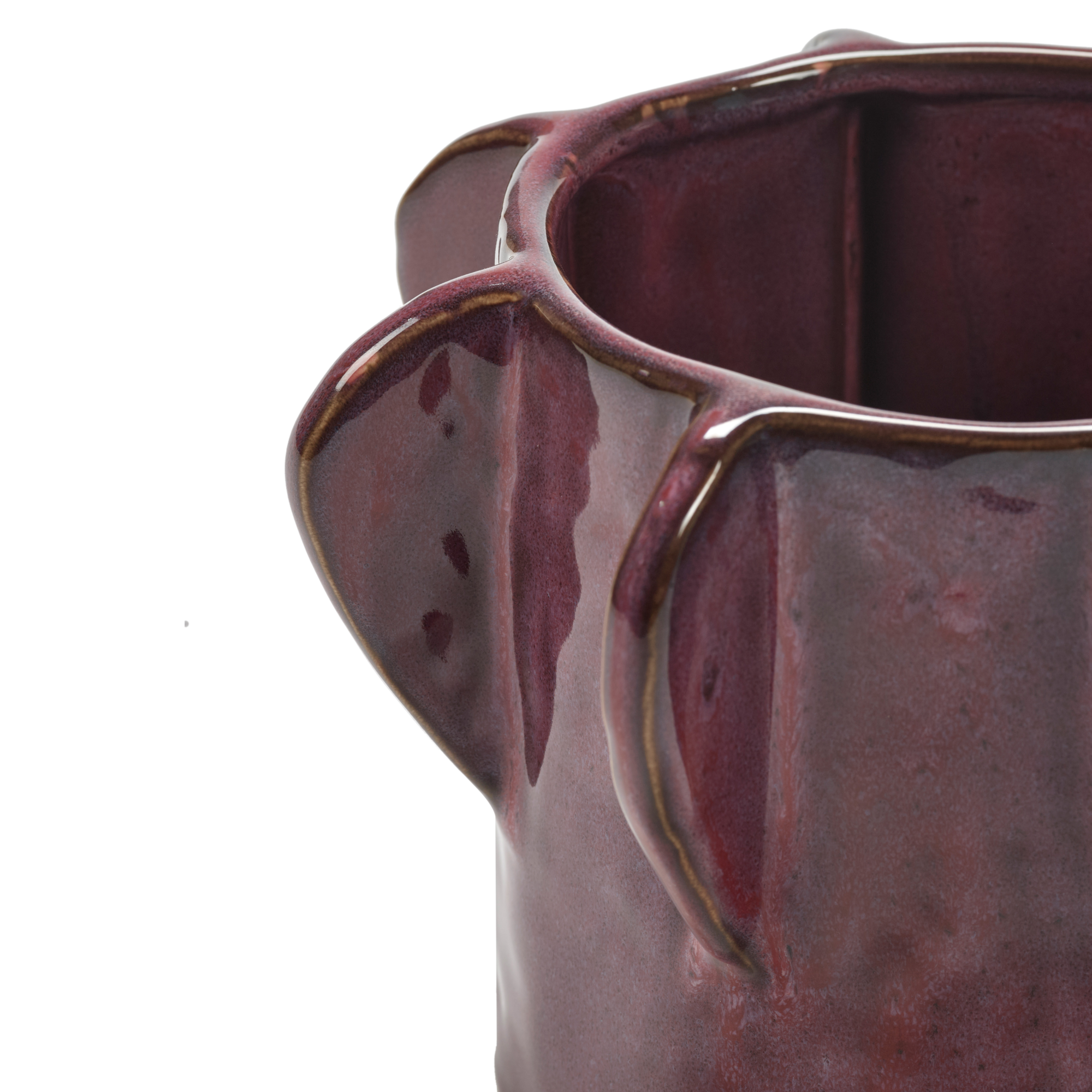 Bloempot Molly S 02 aubergine