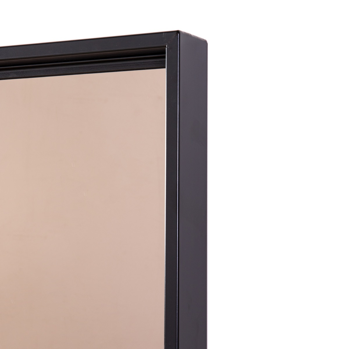 Spiegel New York zwart - brons glas 80x200