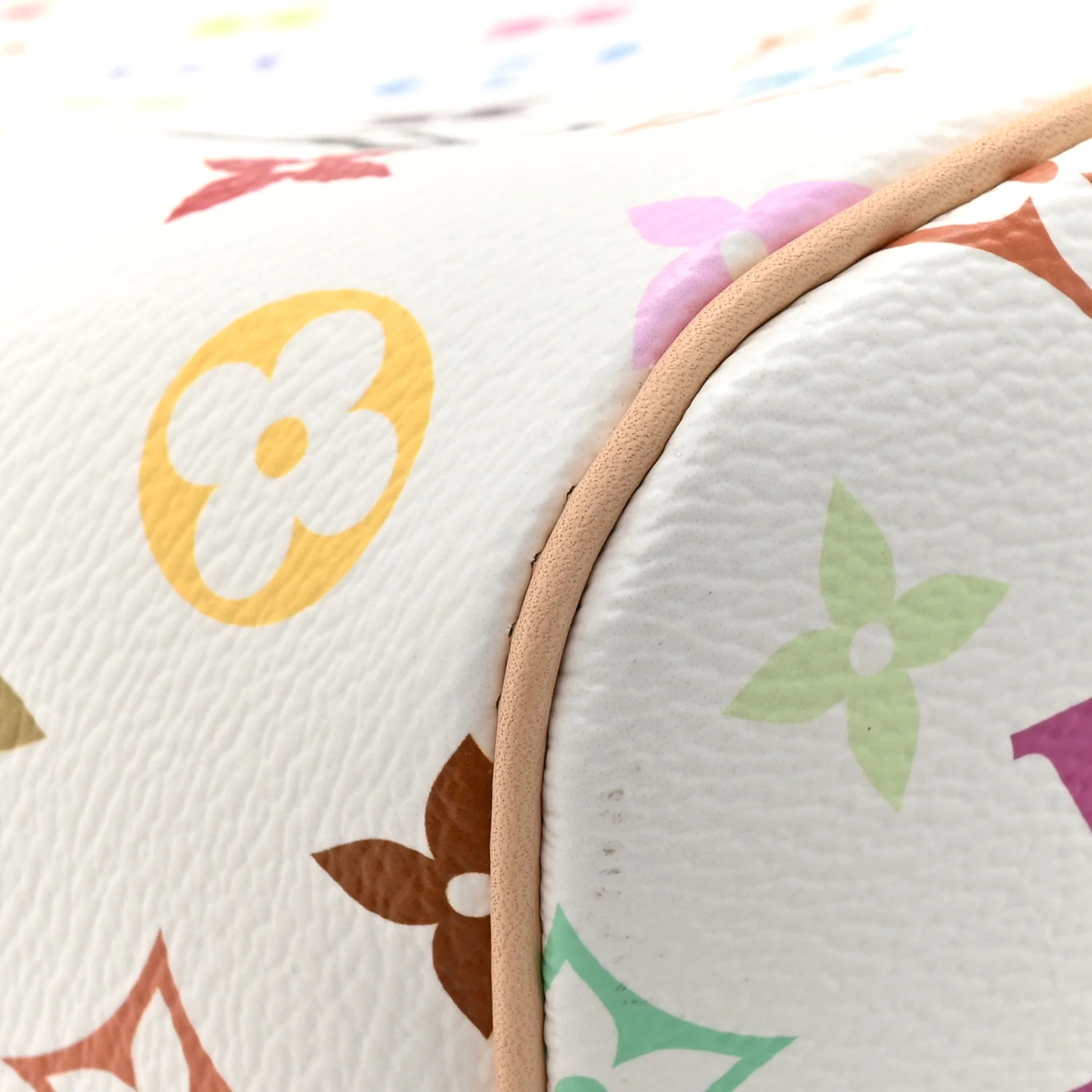 LV x TM Monogram Multicolor Neverfull MM White - Top Club