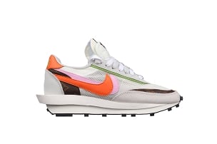 Sacai x Nike LVD Waffle Daybreak Medium Grey/Orange-Pink - Sneaker Replica Workshop