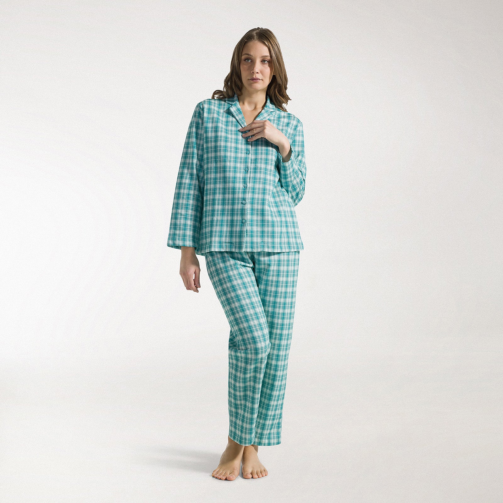 Pigiama In Cotone Brigitte S Unica Caleffi