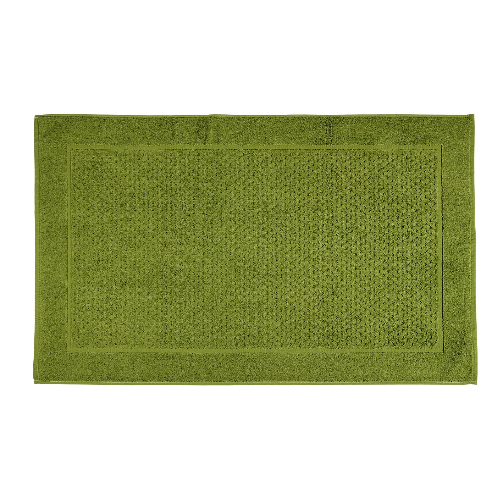 Tappeto Bagno In Cotone Sirena                '99 Cm. 70X130 Verde Spugnissima