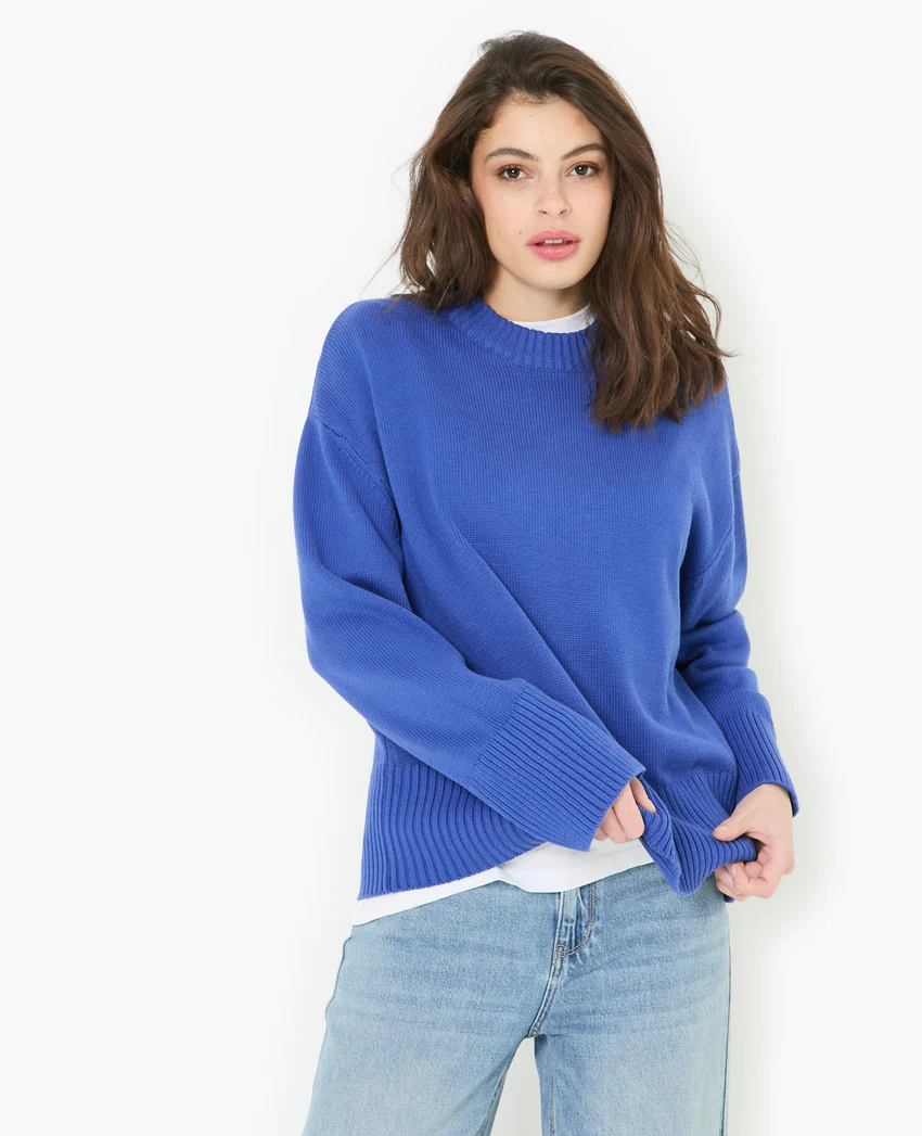 Pimkie Pull oversize avec grands bord-côtes