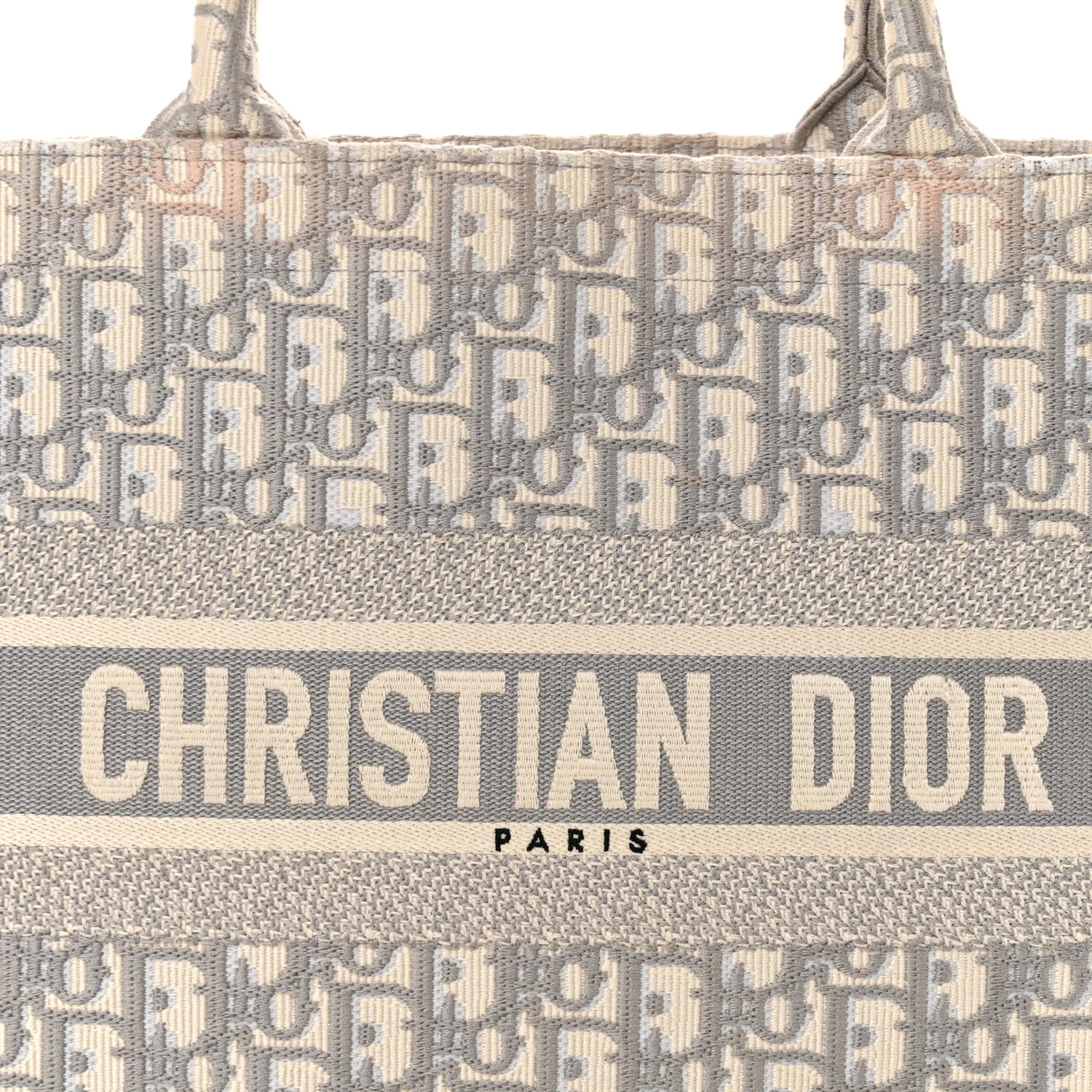 Oblique Medium Book Tote Grey - Top Club