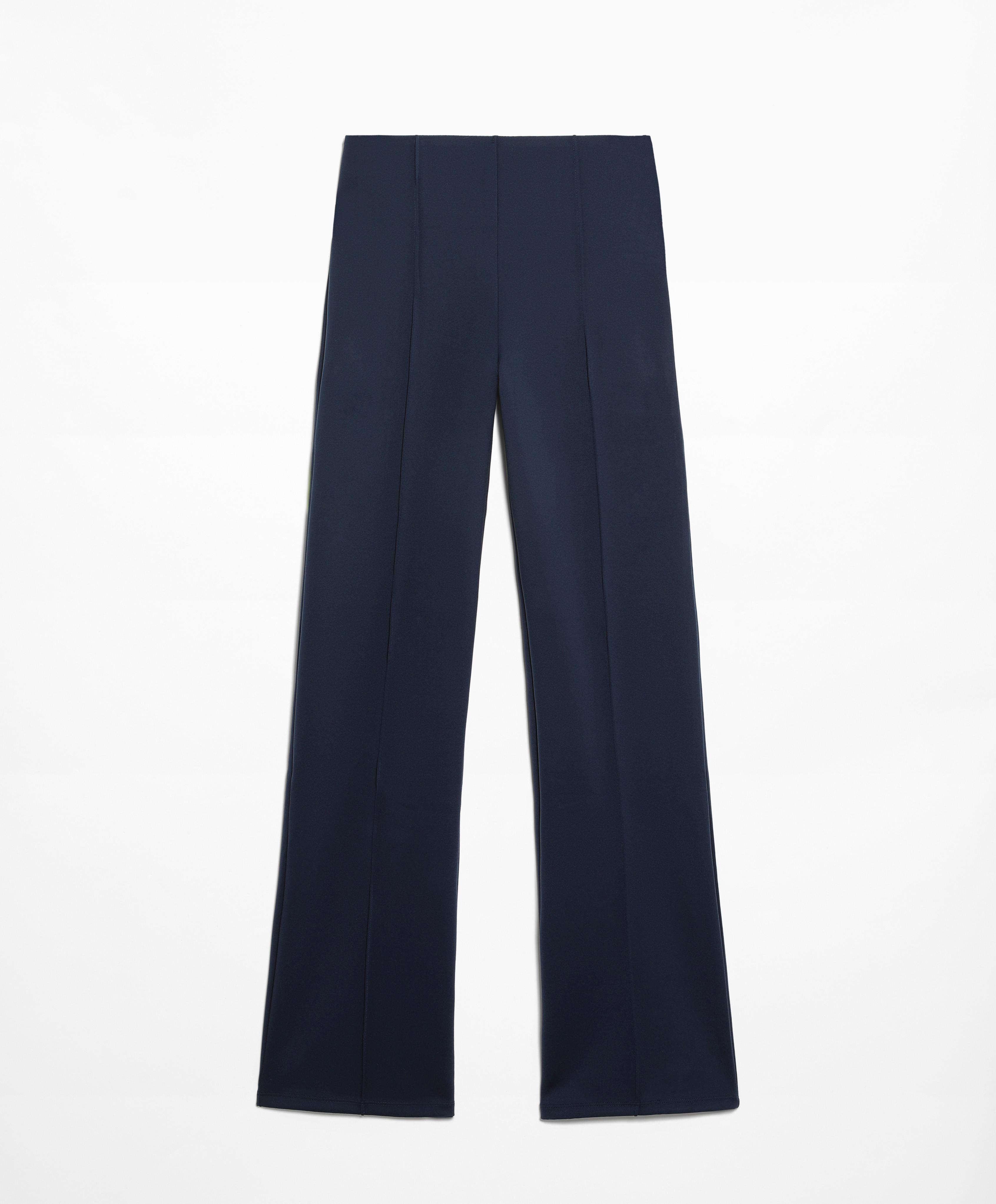 OYSHO Neoprene-effect straight-leg trousers