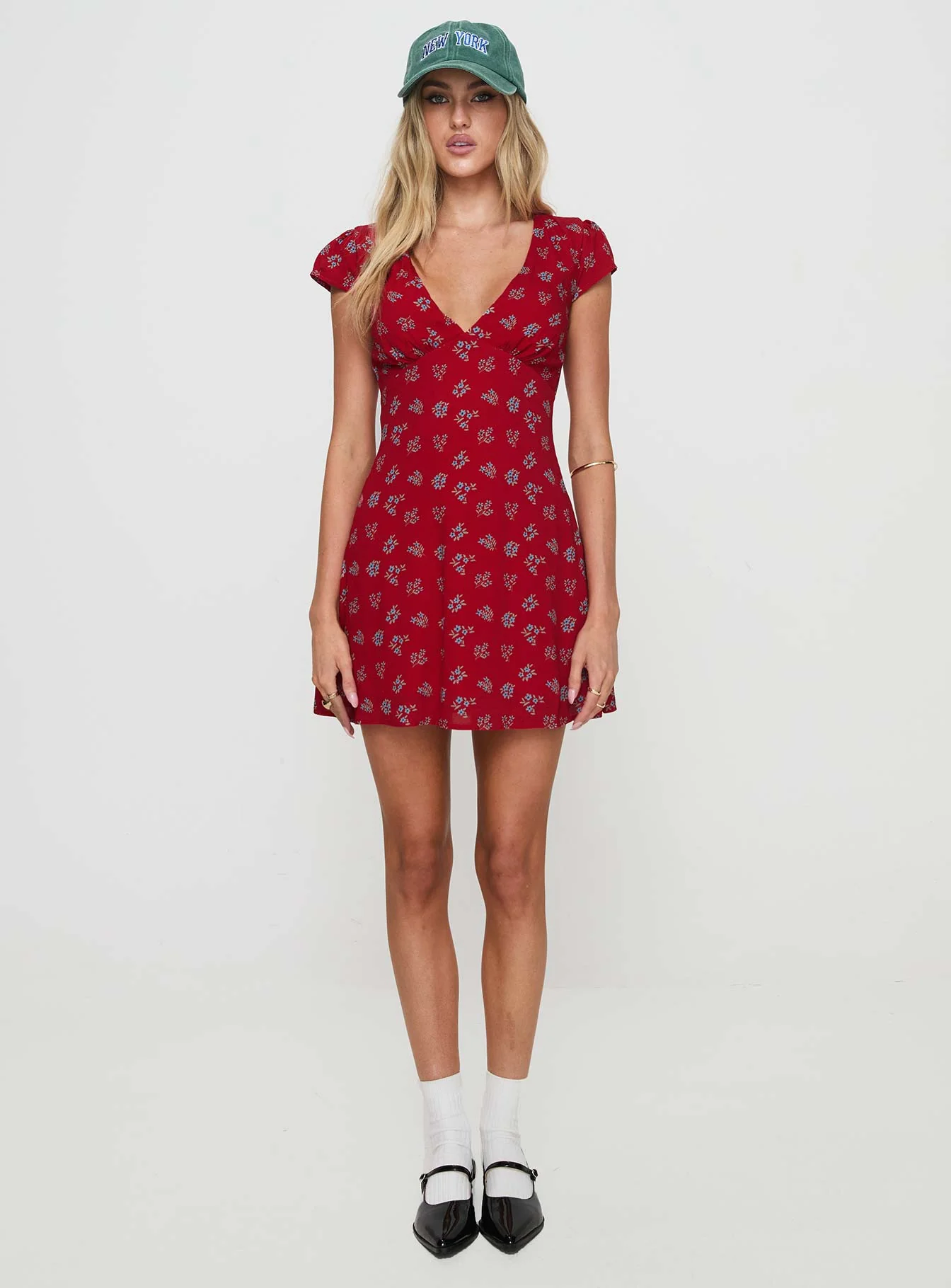 Cannelloni Mini Dress Red