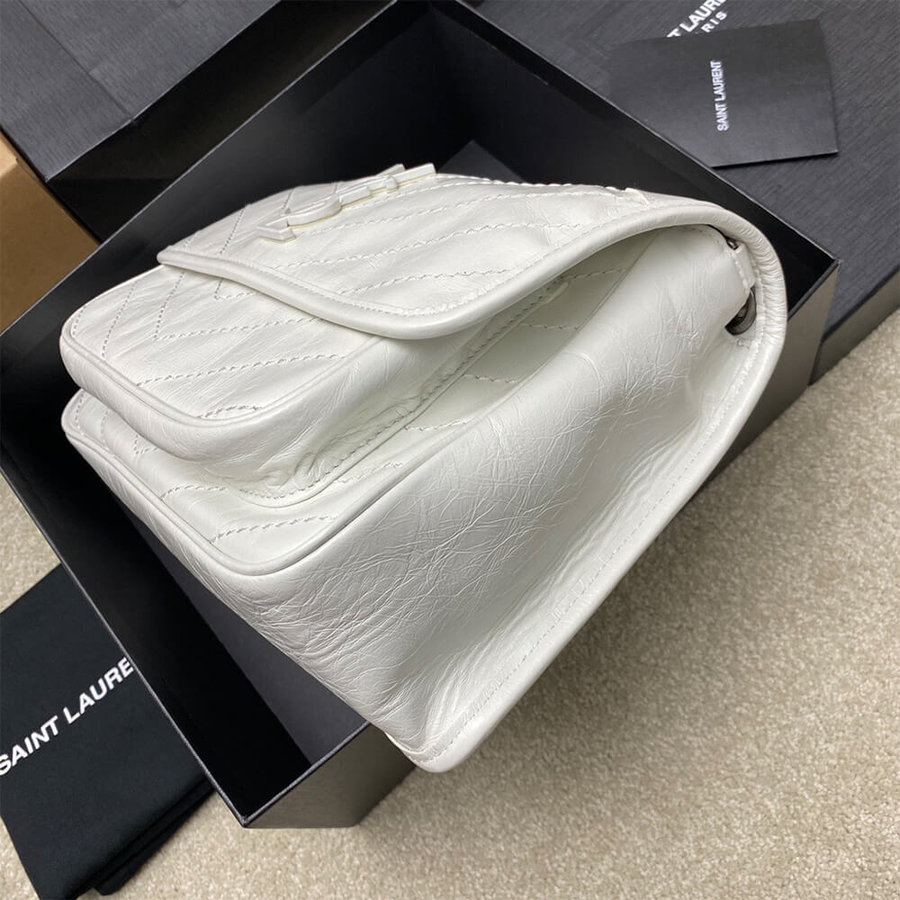 YSL NIKI MEDIUM IN CRINKLED VINTAGE LEATHER(HIGH-END GRADE) - Top Club