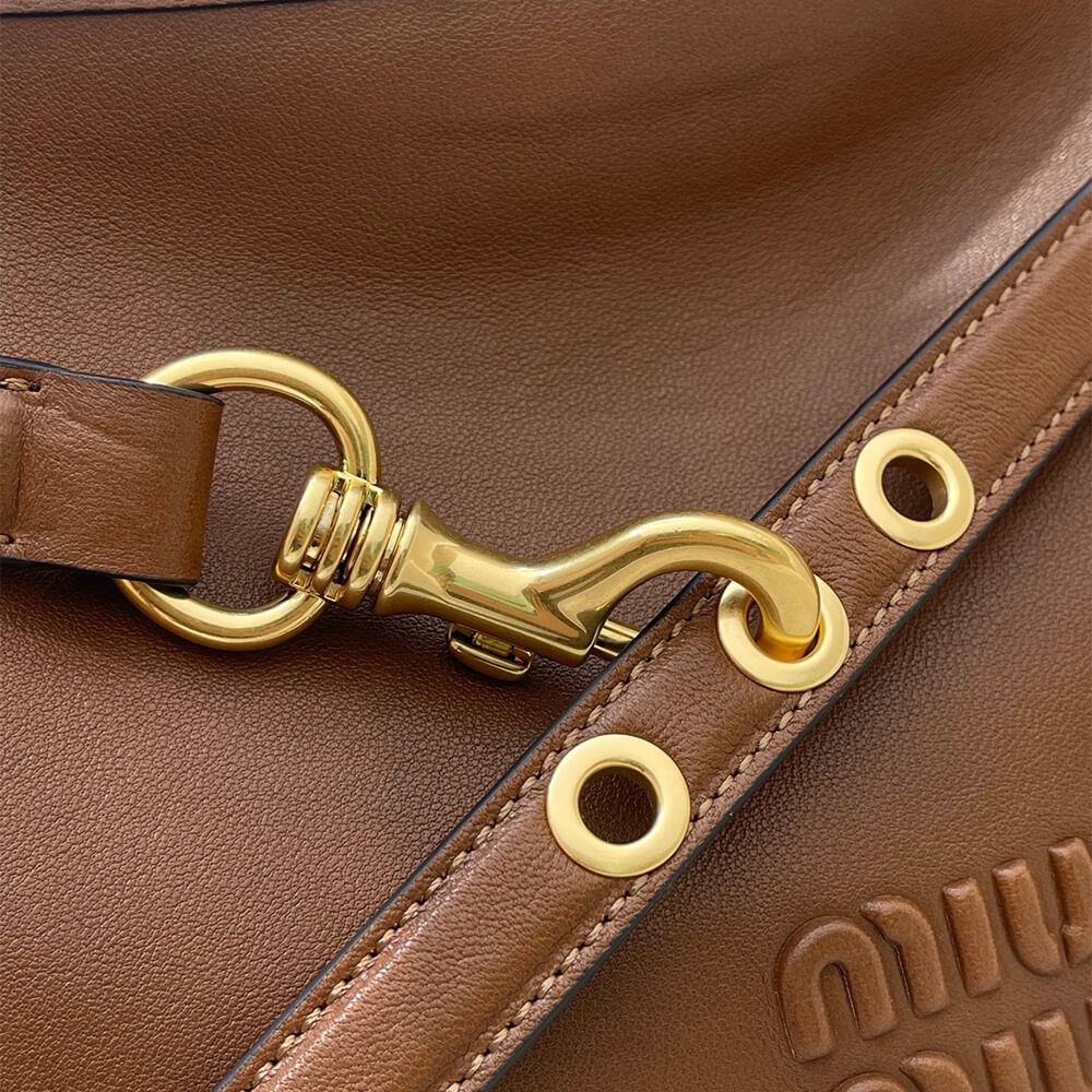 MIUMIU Medium Aventure nappa leather bag(HIGH-END GRADE) - Top Club