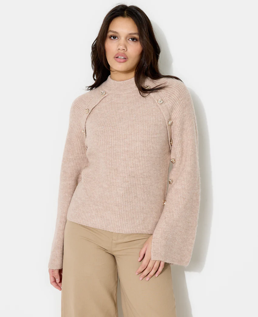 Pimkie Pull avec boutons fantaisie