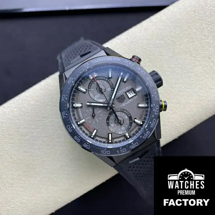 TAG Heuer Carrera CAR201J.FT6087 XF Factory Black Strap