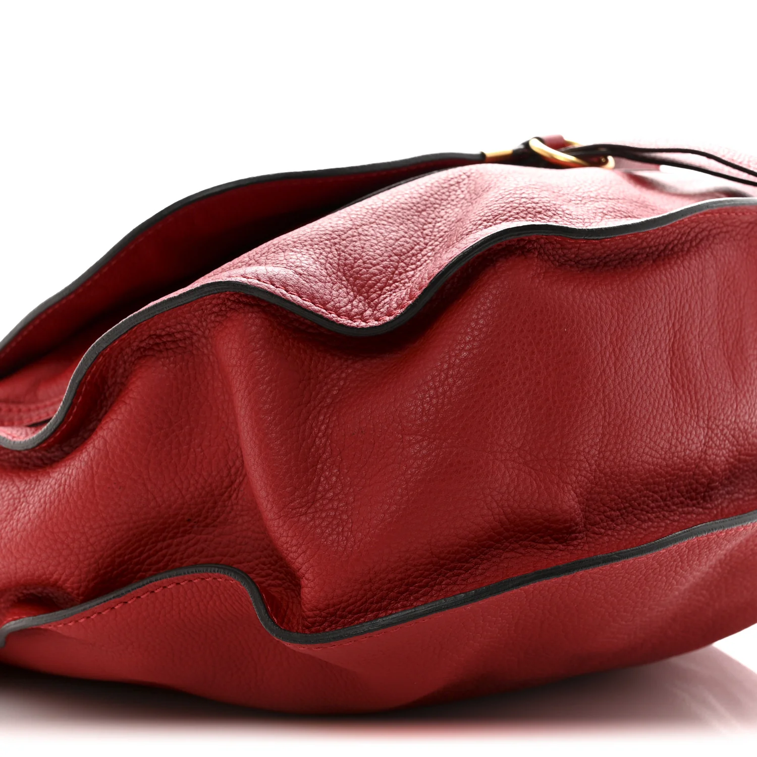 Calfskin Large Marcie Hobo Red - Top Club