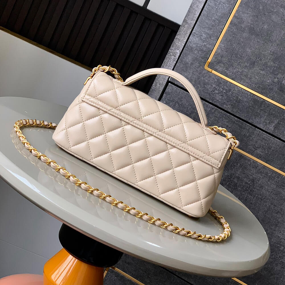 CHANEL Mini Flap Bag with Top Handle(HIGH-END GRADE) - Top Club