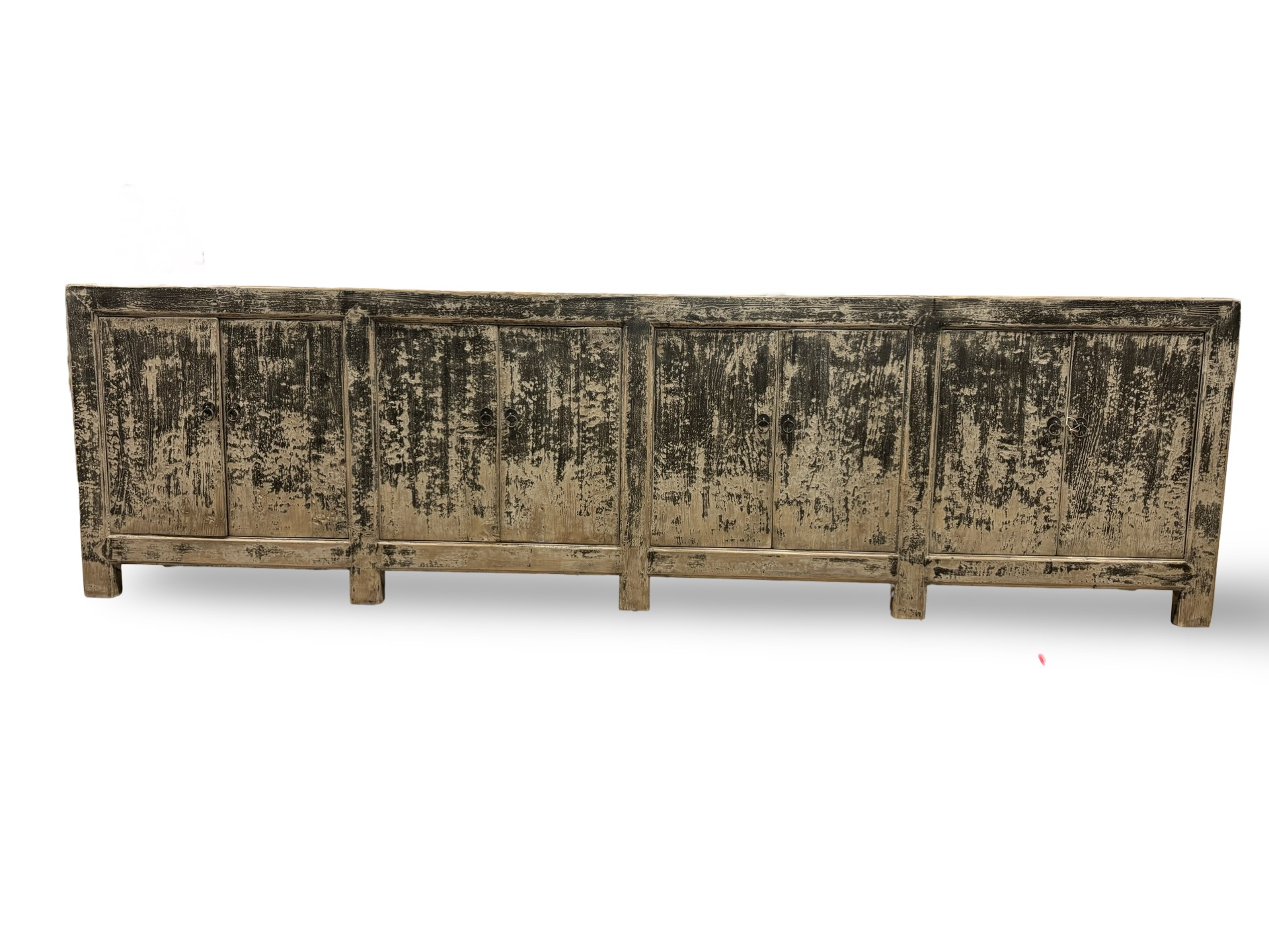 Dressoir uniek zwart 8 deurs Dressoir 8 deur zwart uniek