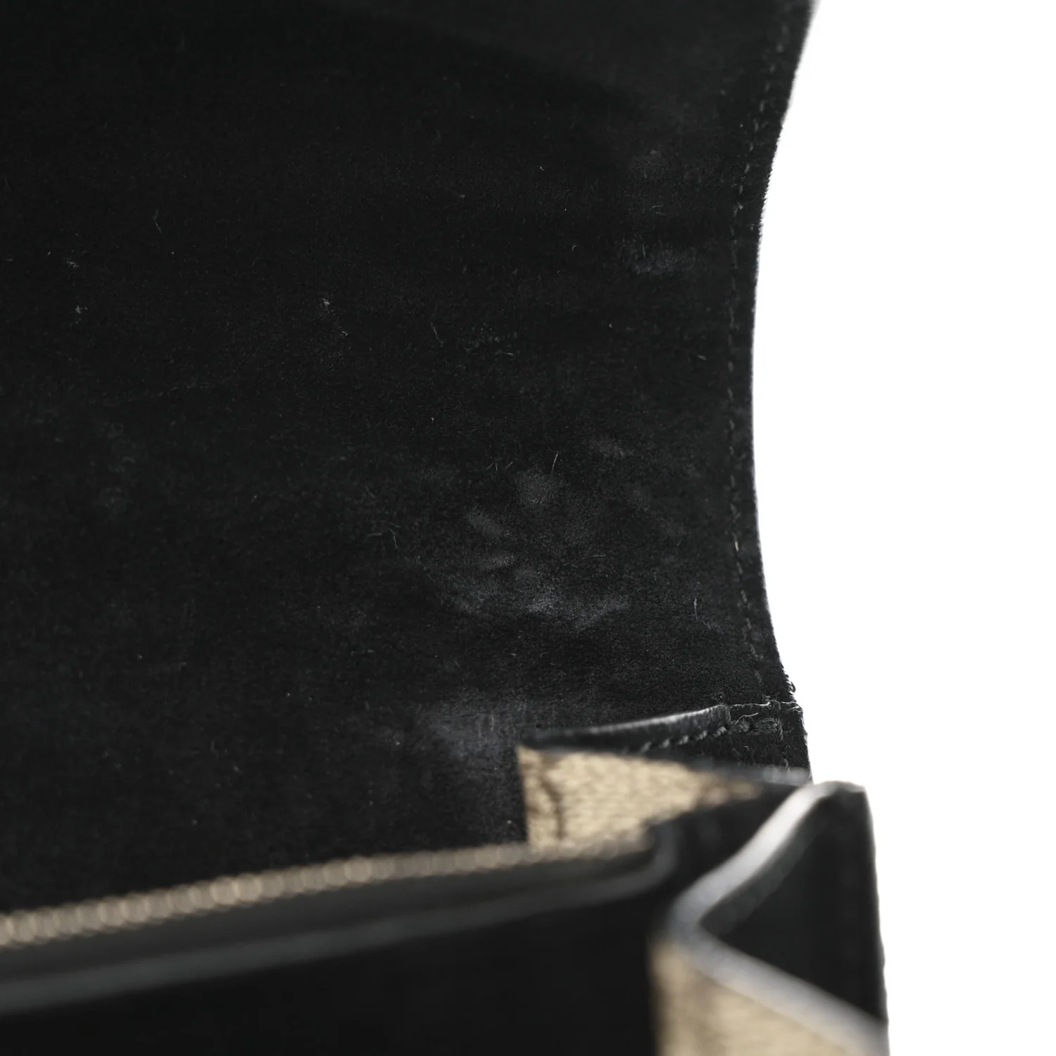 GG Supreme Monogram Crystal Small Dionysus Shoulder Bag Black - Top Club