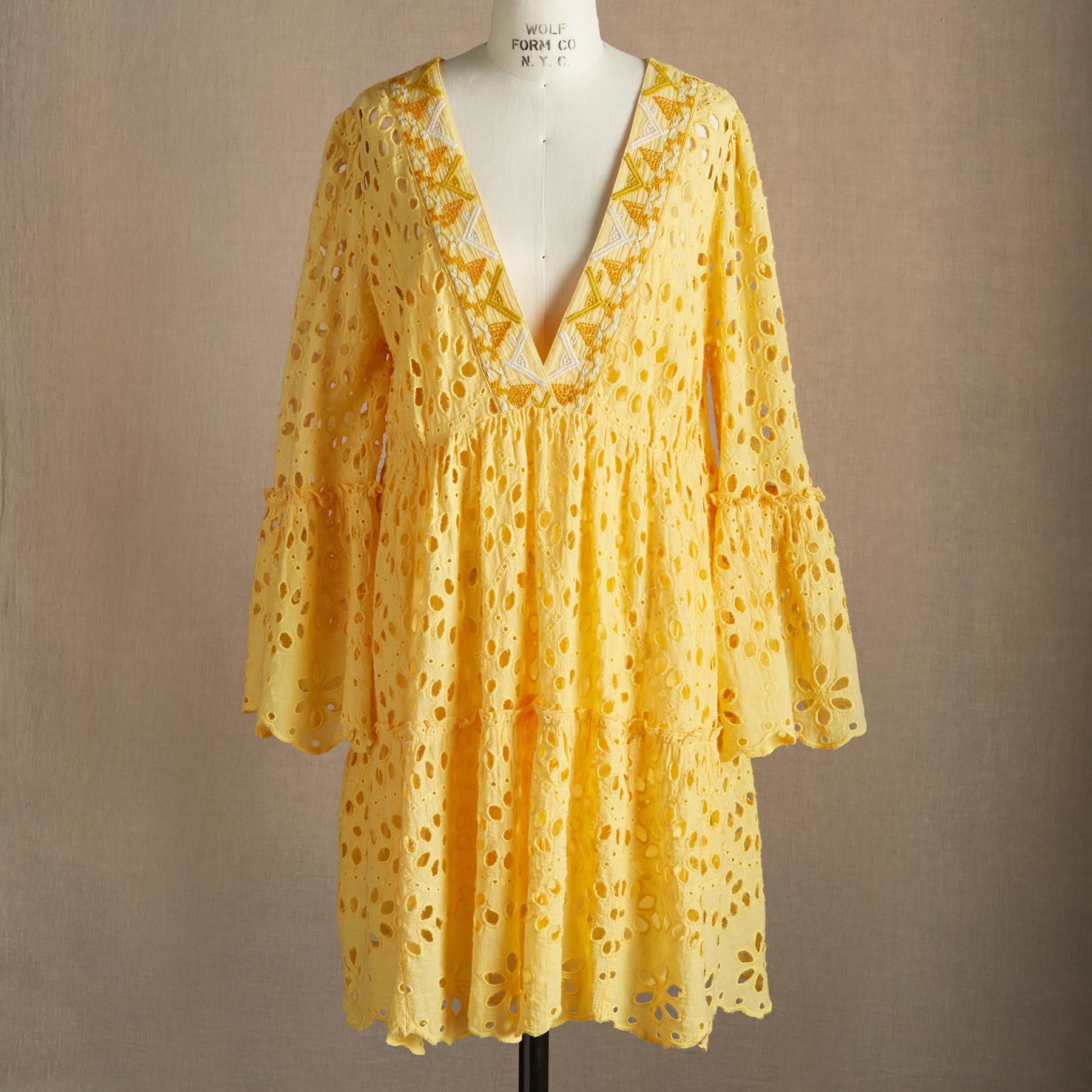 Yuki Eyelet Dress - Sundance Living