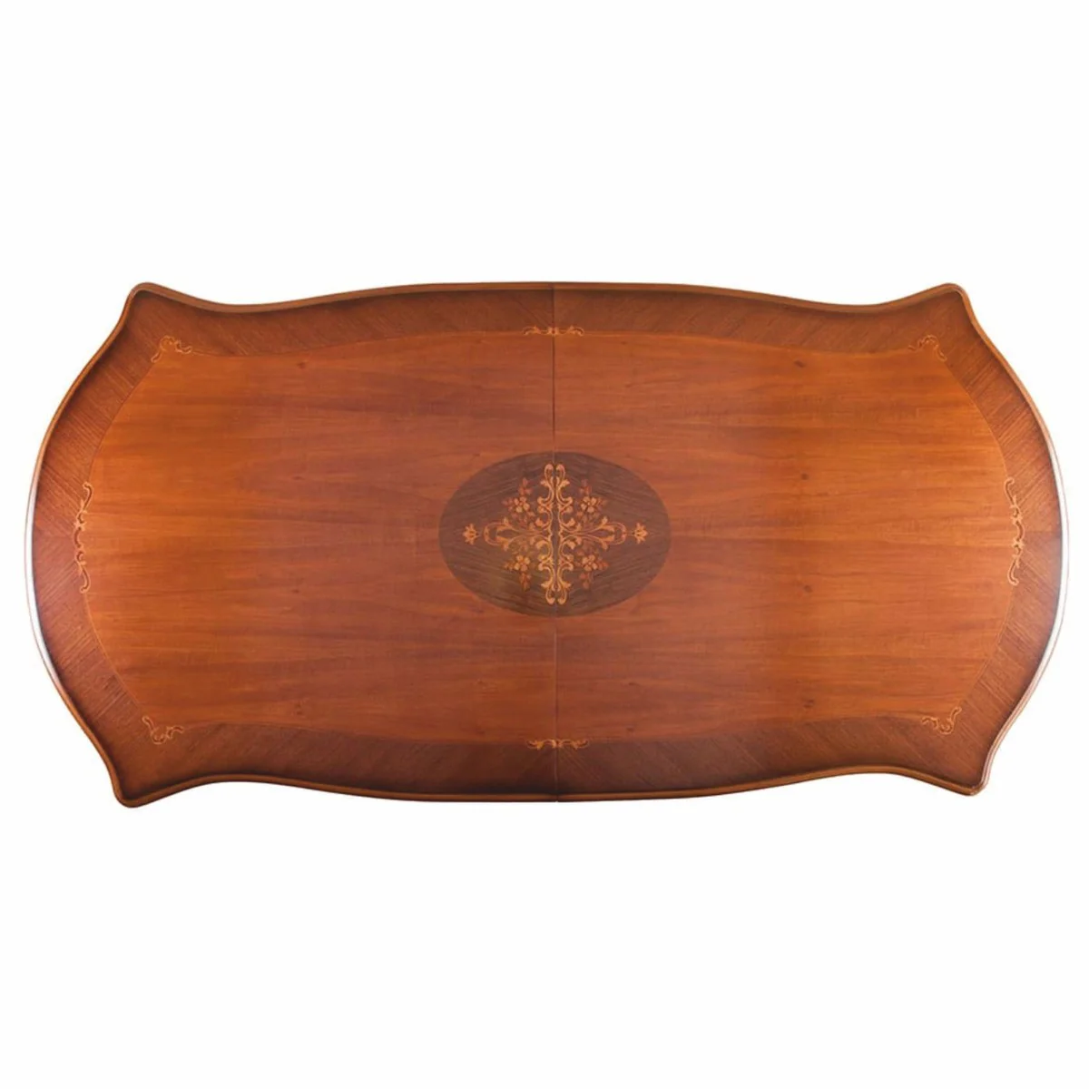 Luxury Baroque Dining Table Brown 230-307 cm - Baroque Dining Room Furniture