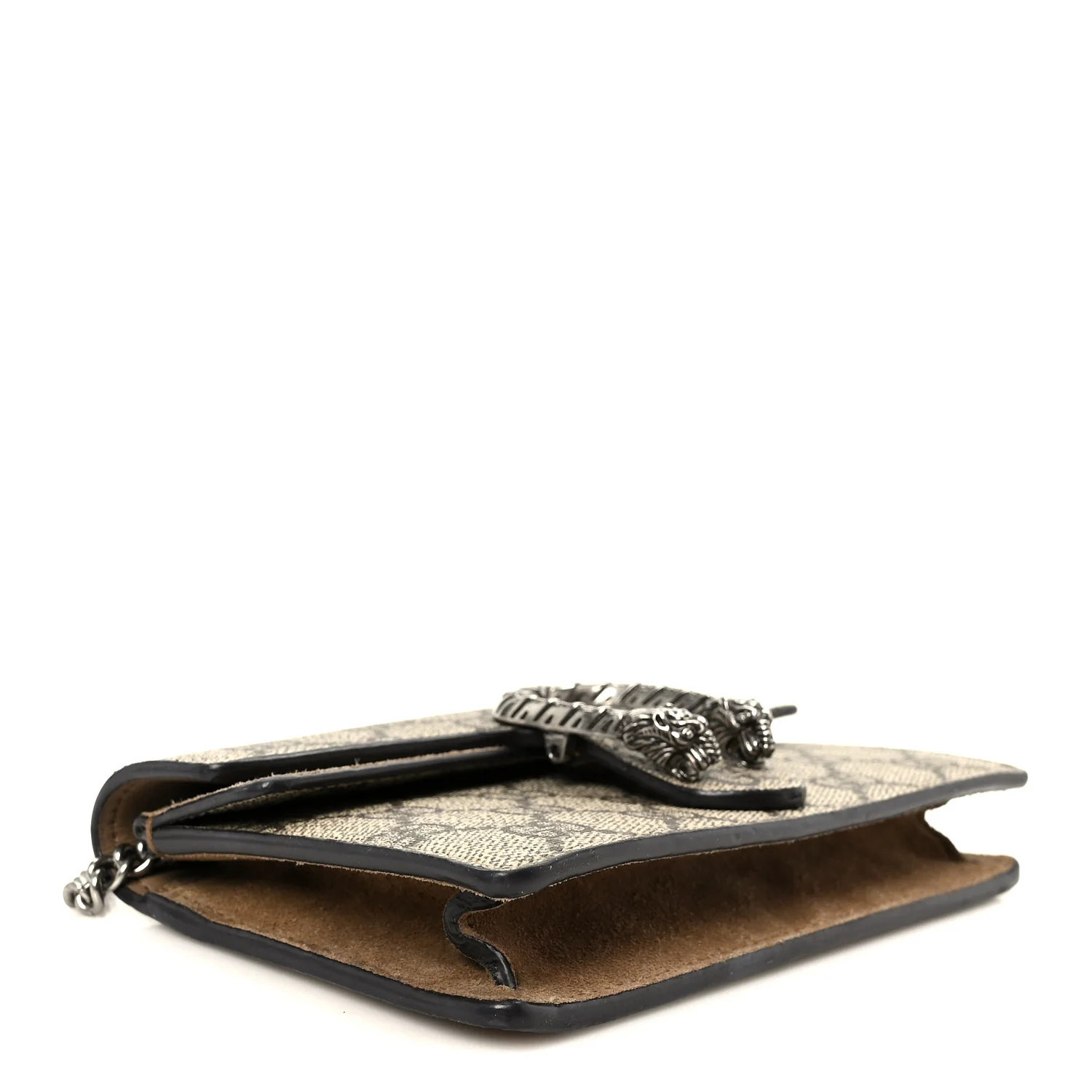 GG Supreme Monogram Super Mini Dionysus Shoulder Bag Taupe - Top Club