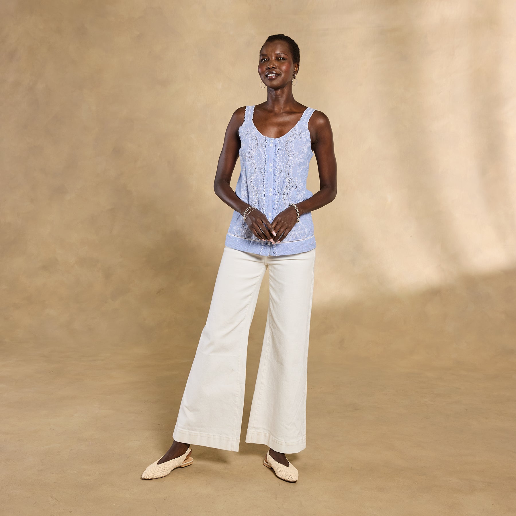 Lea Kerchief Camisole - Sundance Living
