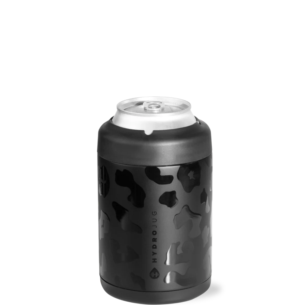 Can Cooler (Standard) FreeSip® Stainless Steel Water Bottle - Black
