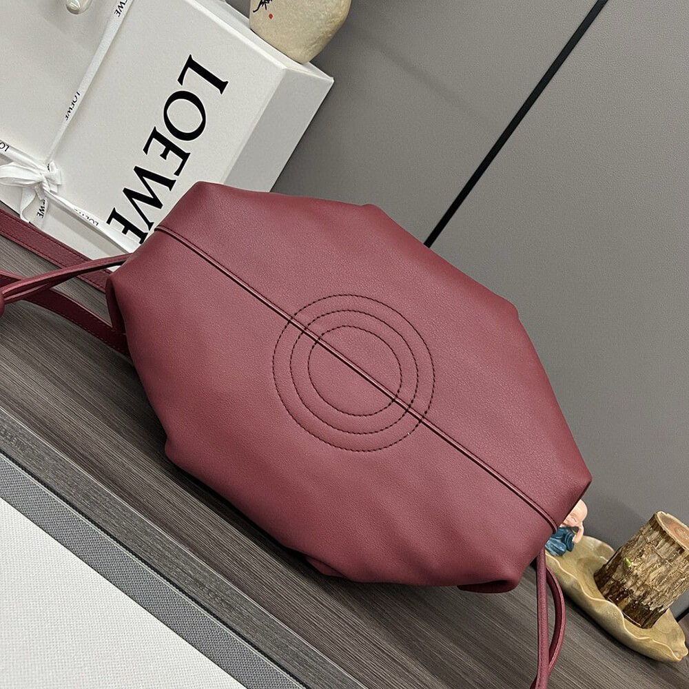 Loewe Small Paseo bag in shiny nappa calfskin(high-end grade) - Top Club