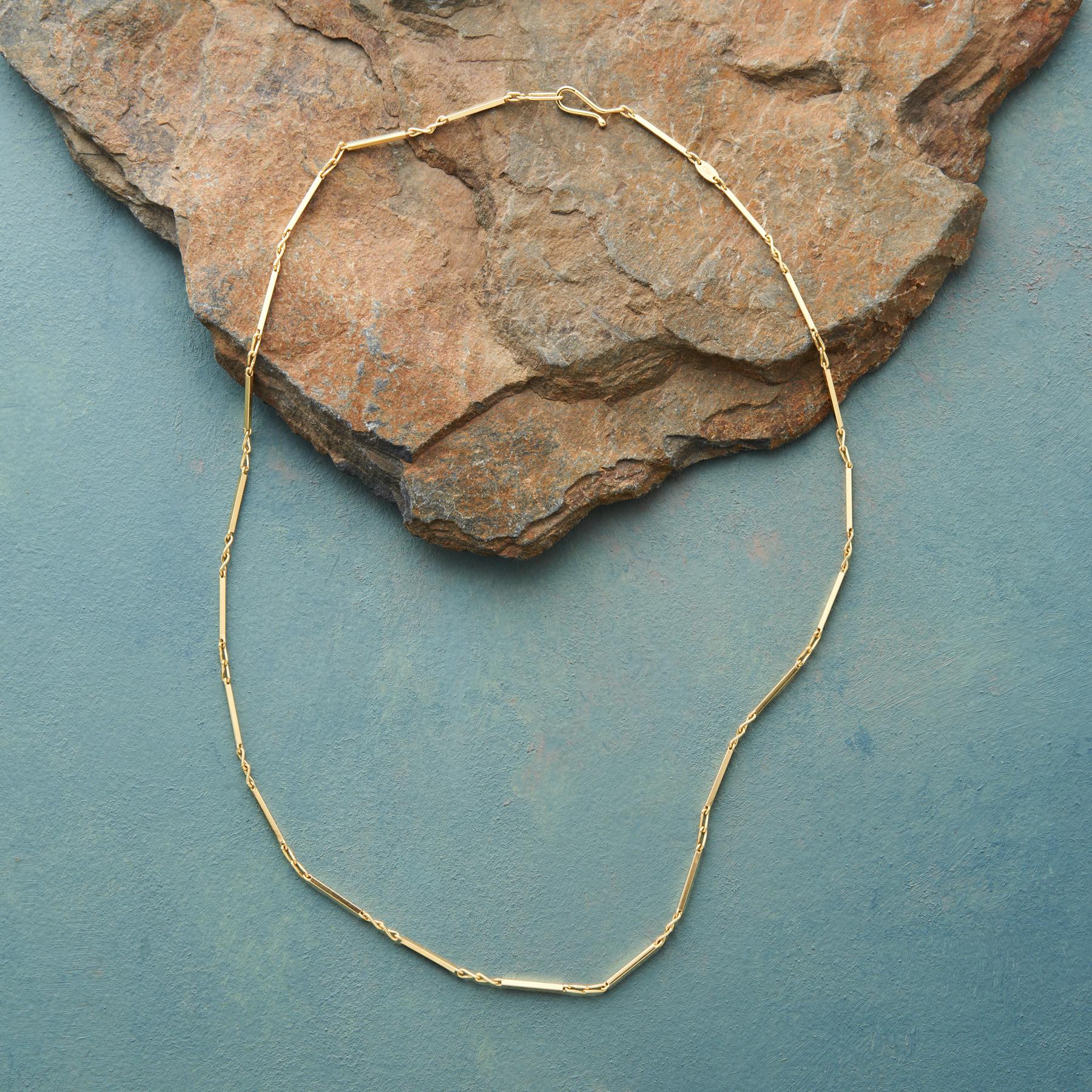 On The Bias Chain Necklace - Sundance Living