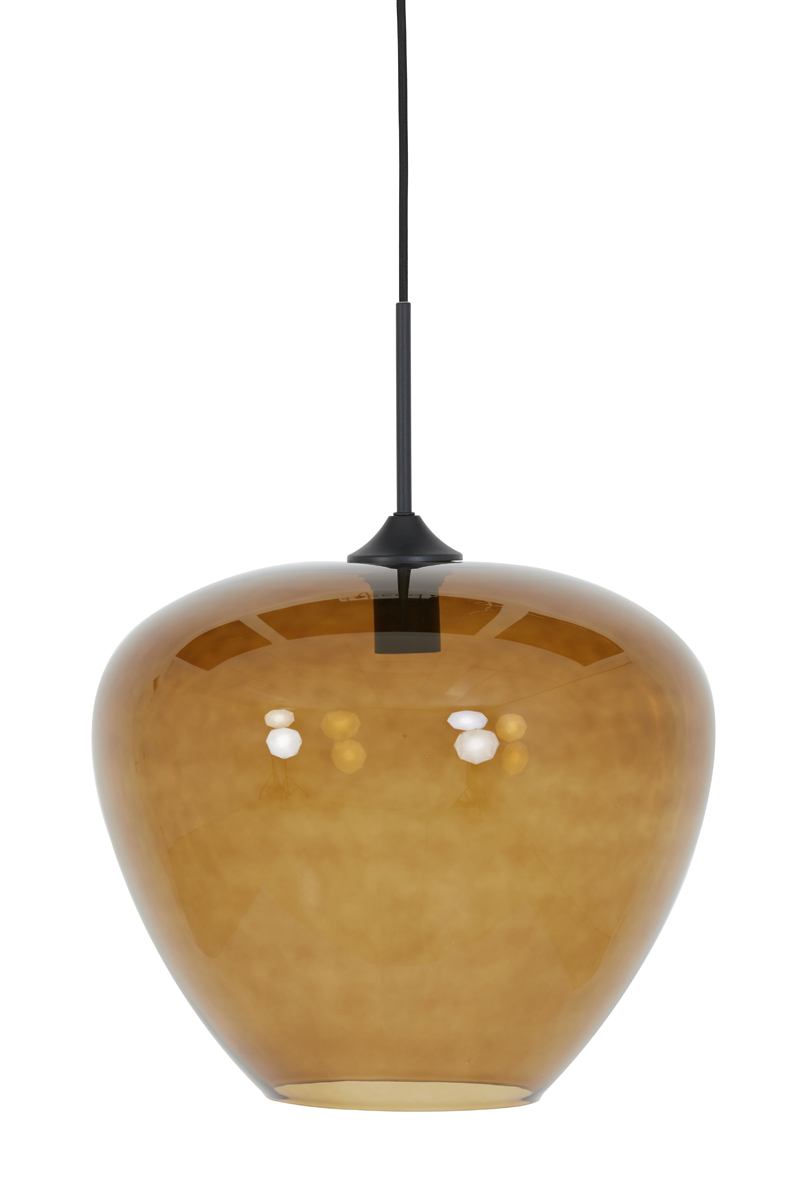 Hanglamp bruin zwart