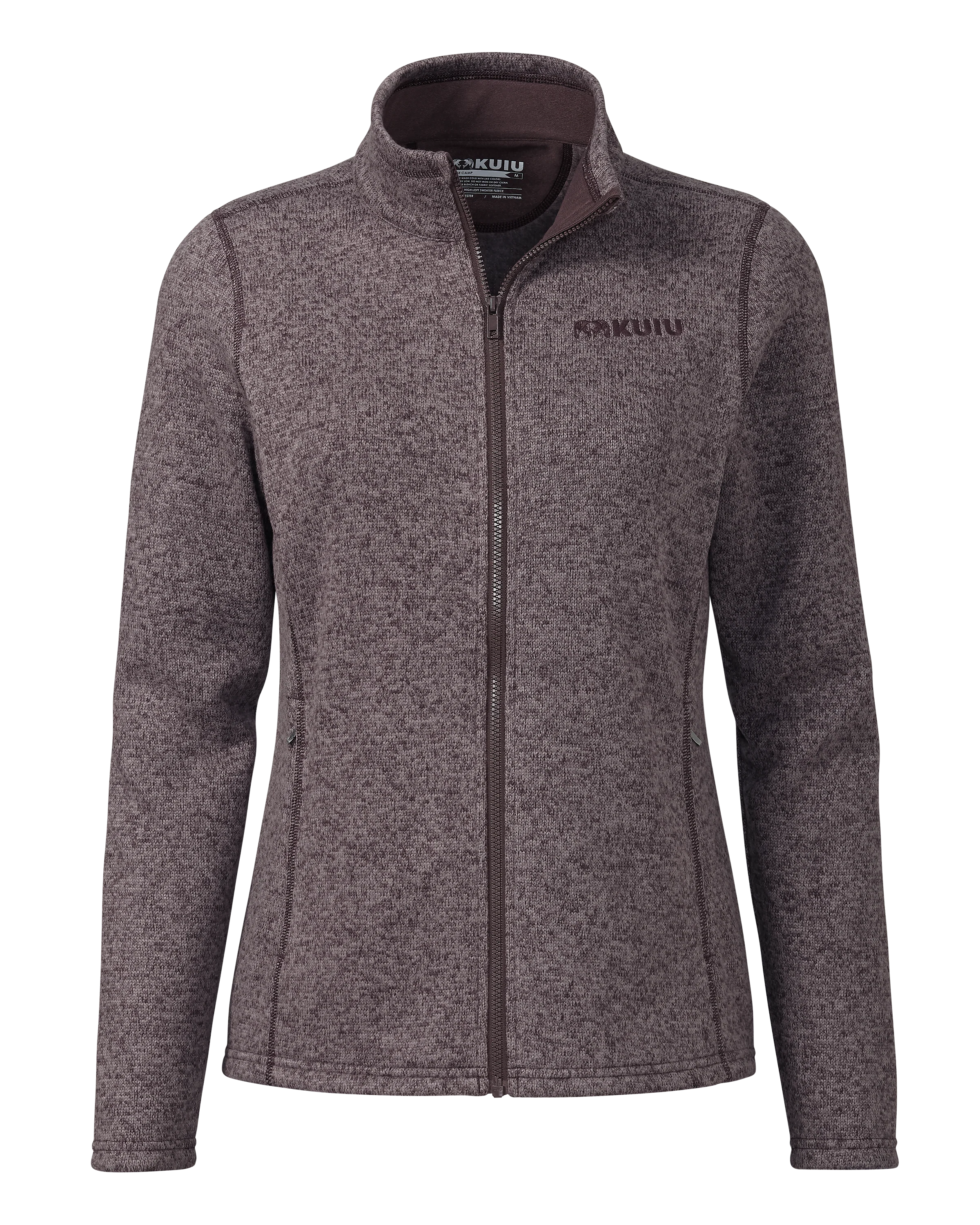 Women's Base Camp Full Zip Sweater | Dusk Heather