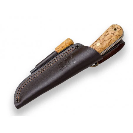 Joker Puukko curly birch - Survival and buschcraft knife