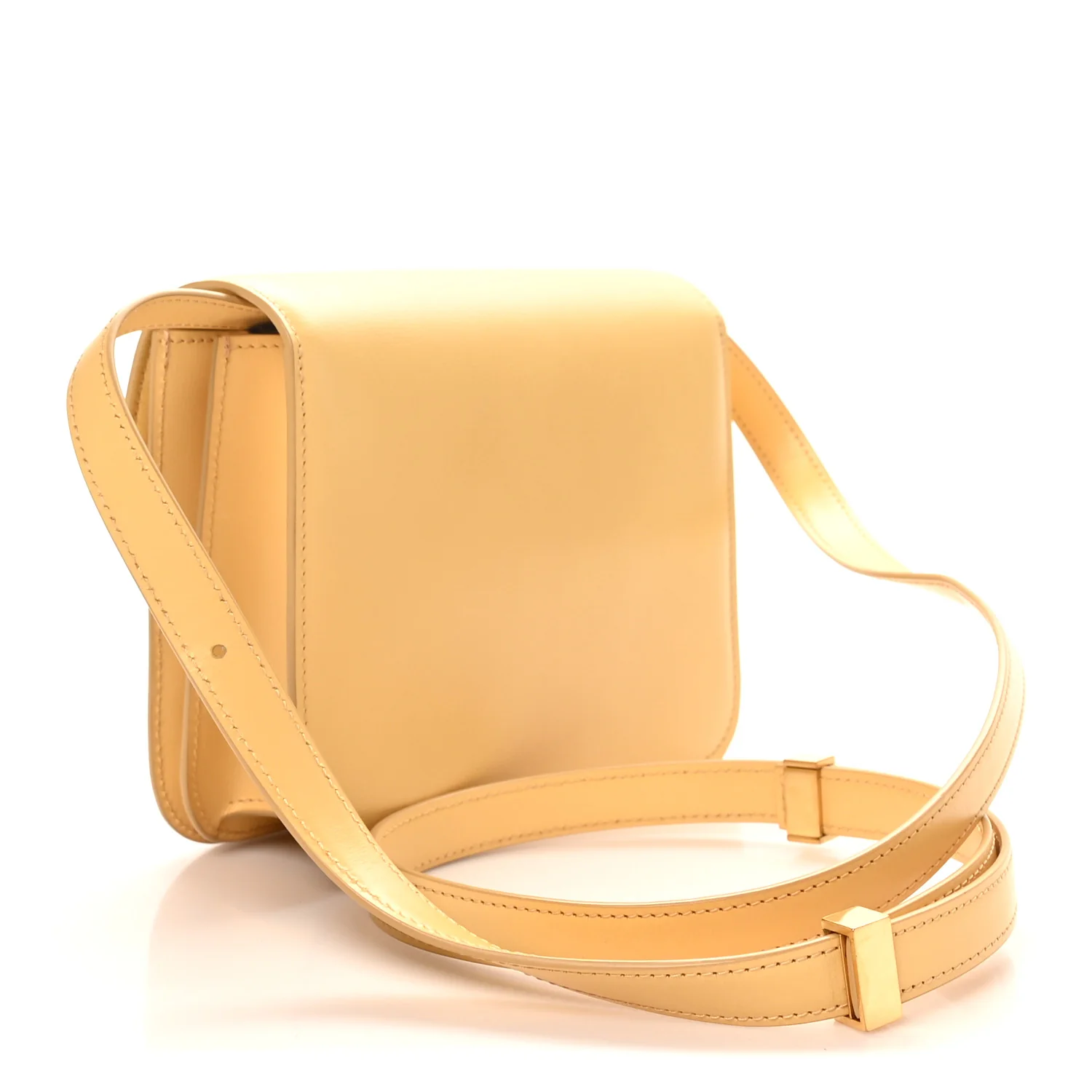 Liege Calfskin Teen Classic Box Flap Bag Sand