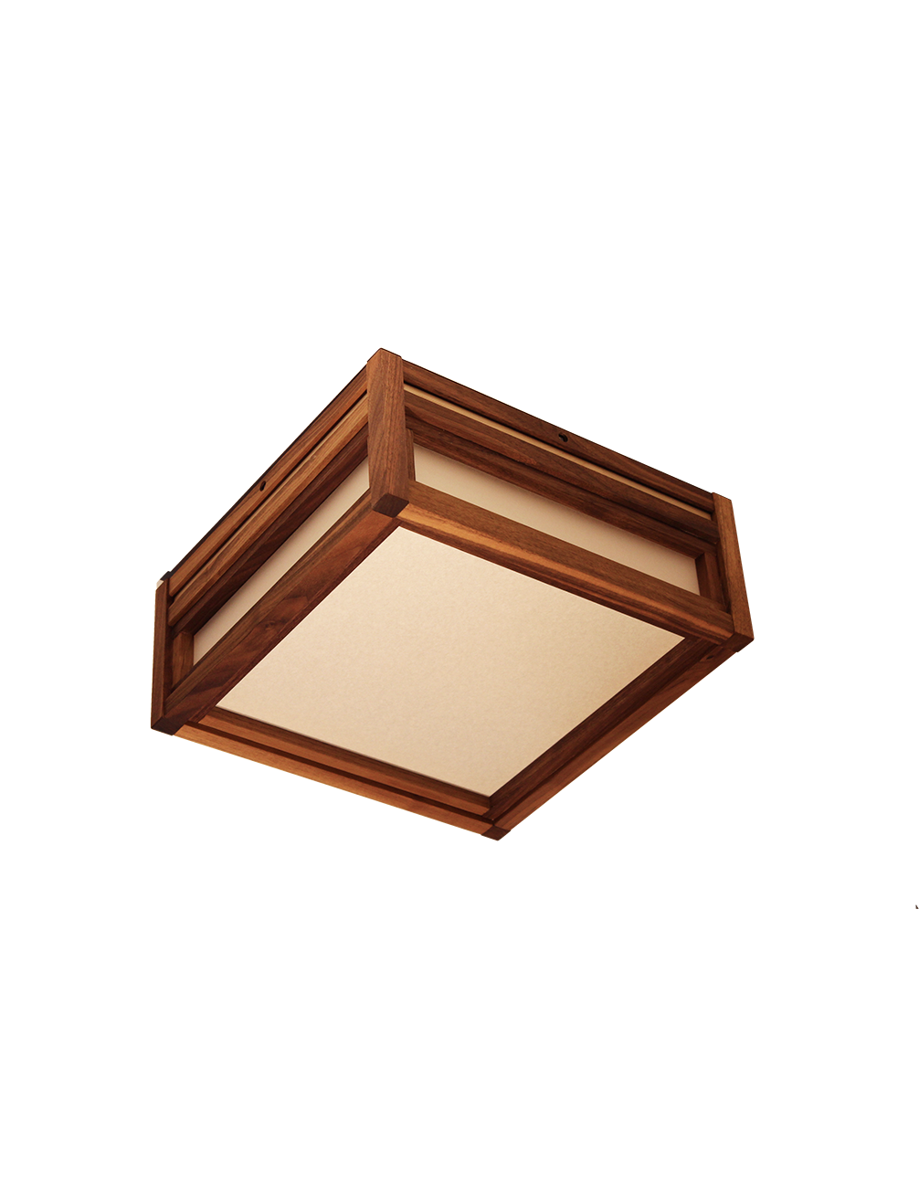 Plafondlamp Sendai walnut