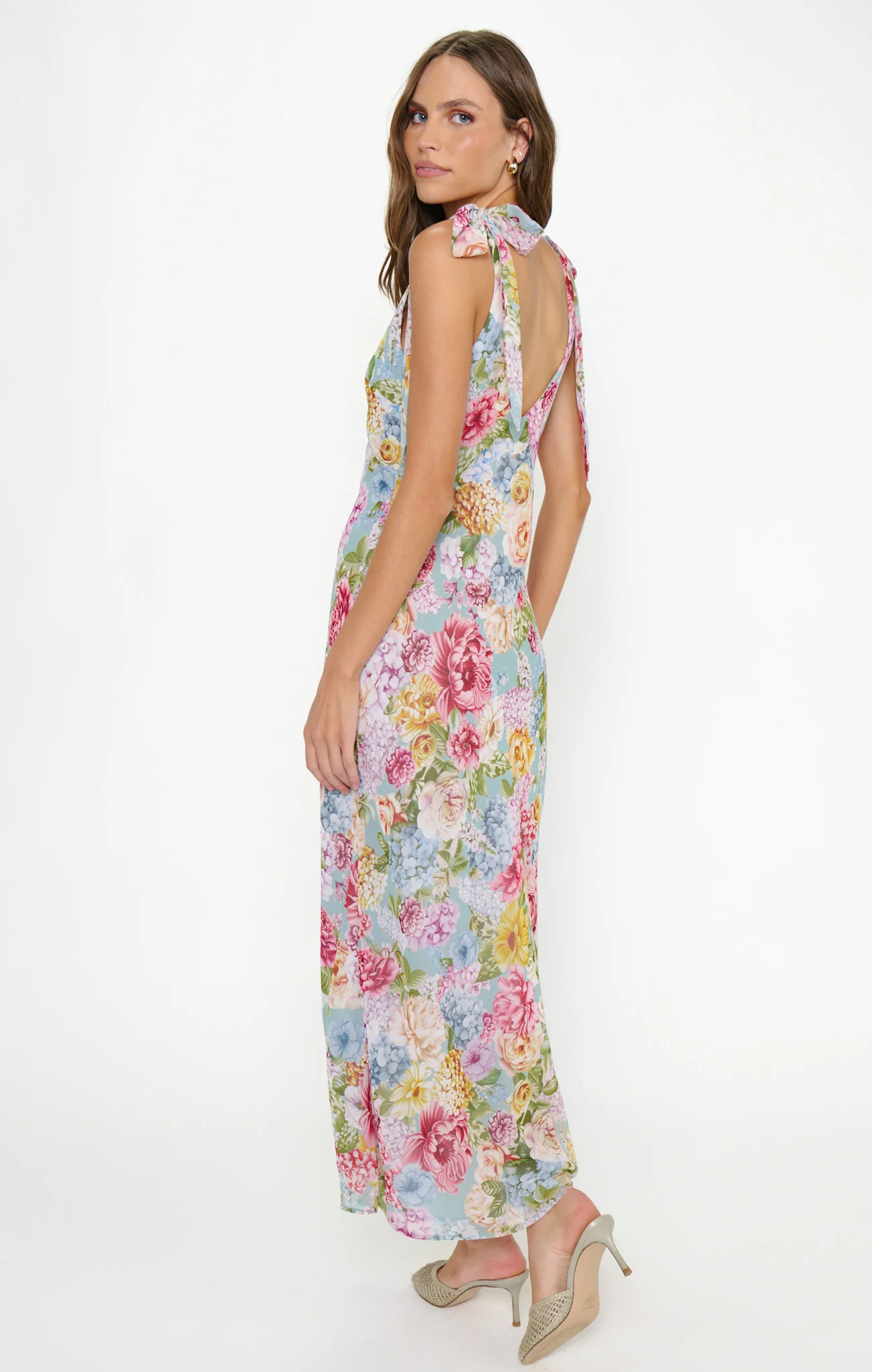 Emma Midi Dress ~ English Garden