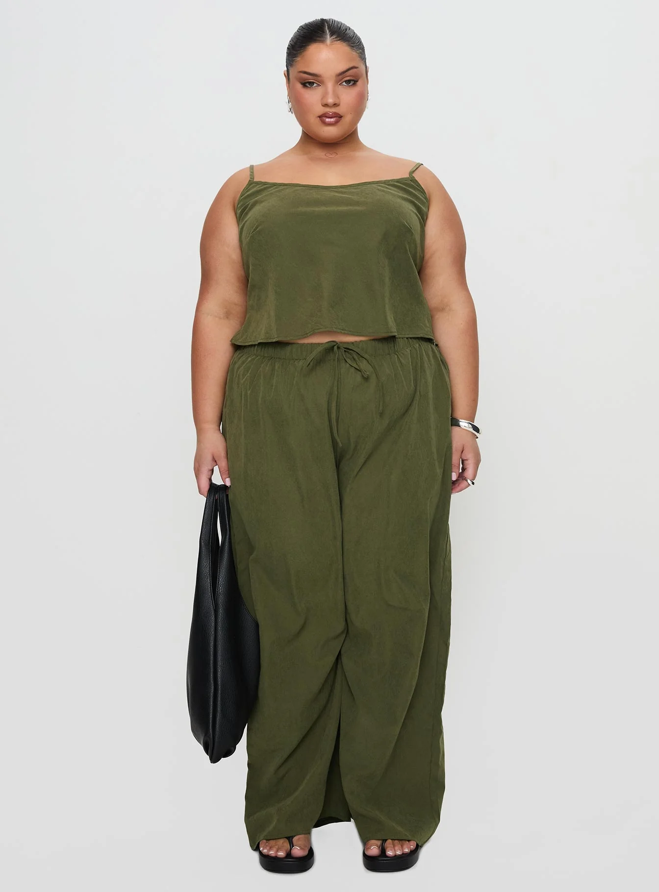 Paigey Set Khaki Curve