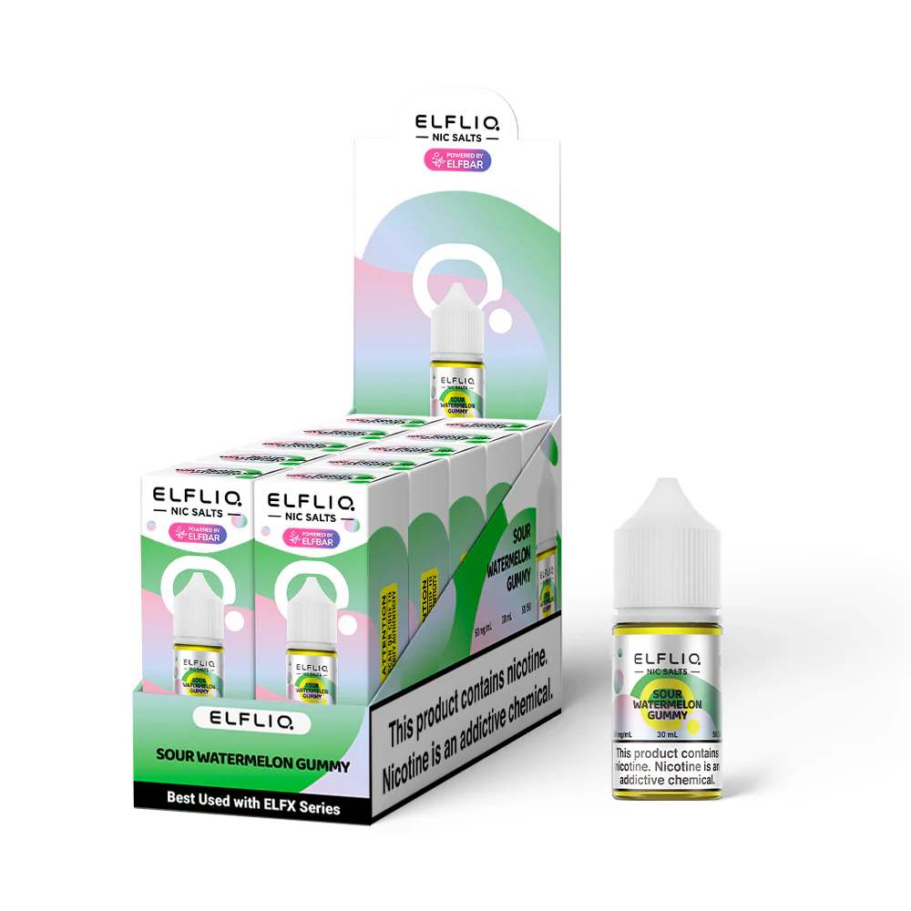 ELFLIQ e-líquidos de sais de nicotina 30ml