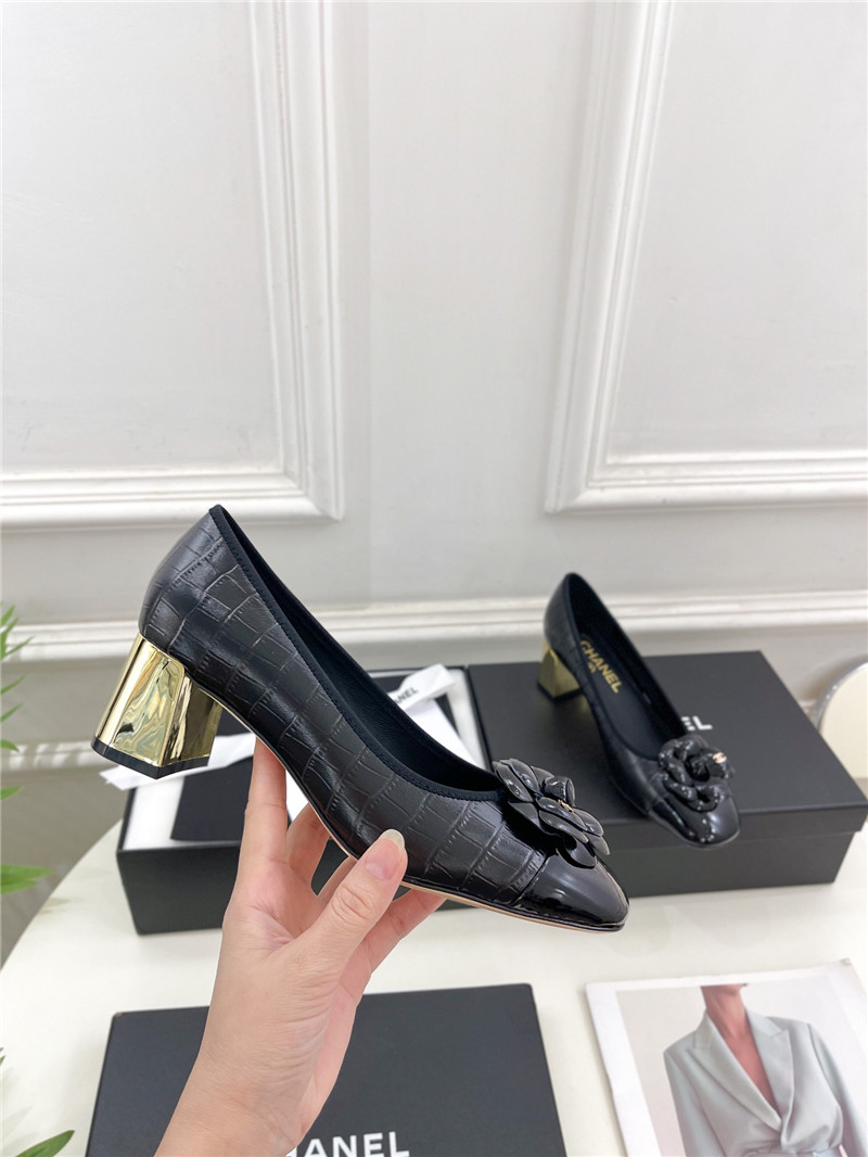 Chanel catwalk style camellia shoes - Sneaker Replica Workshop