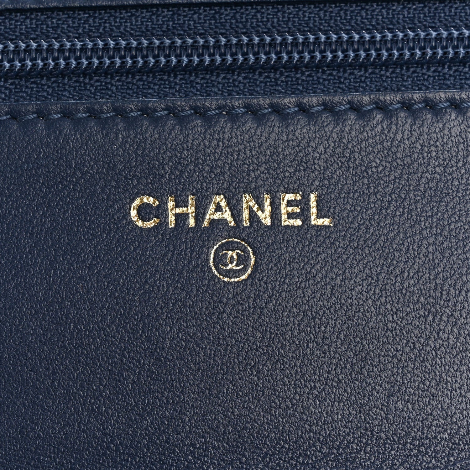 Snakeskin Wallet On Chain WOC Blue - Top Club