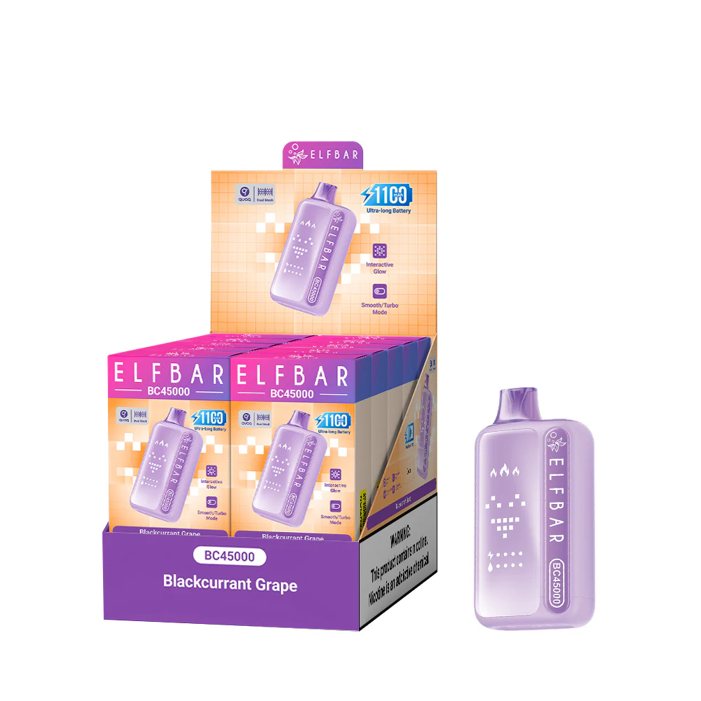 ELFBAR BC45000 Rechargeable Disposable Vape (All Flavours)