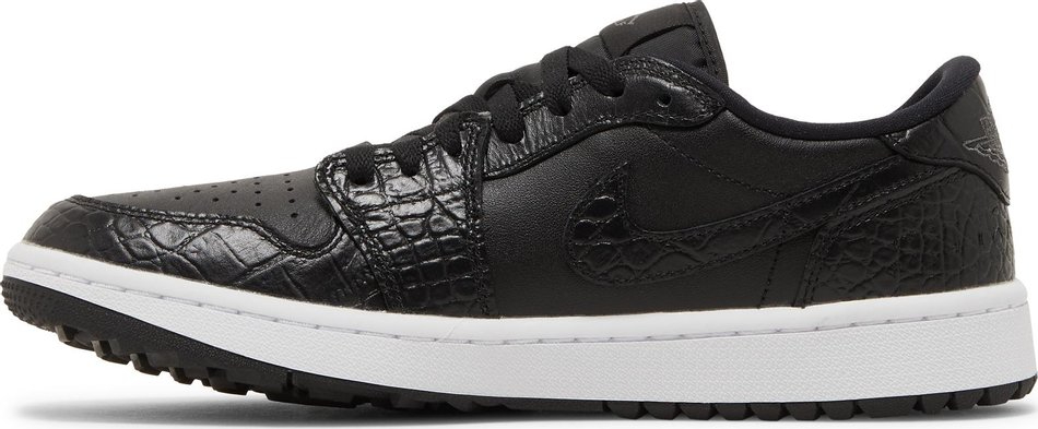 Jordan Reps 1 Low Golf  Black Crocodile  DD9315-003 - Sneaker Replica Workshop