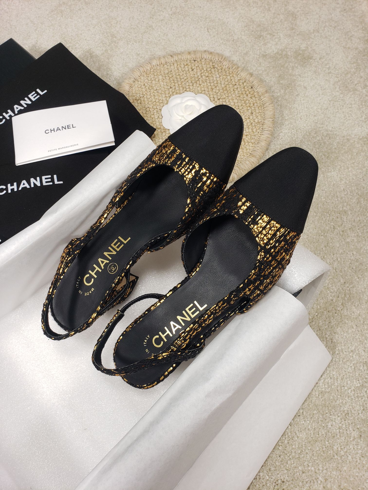 CHANEL SLINGBACKS 34 - Sneaker Replica Workshop