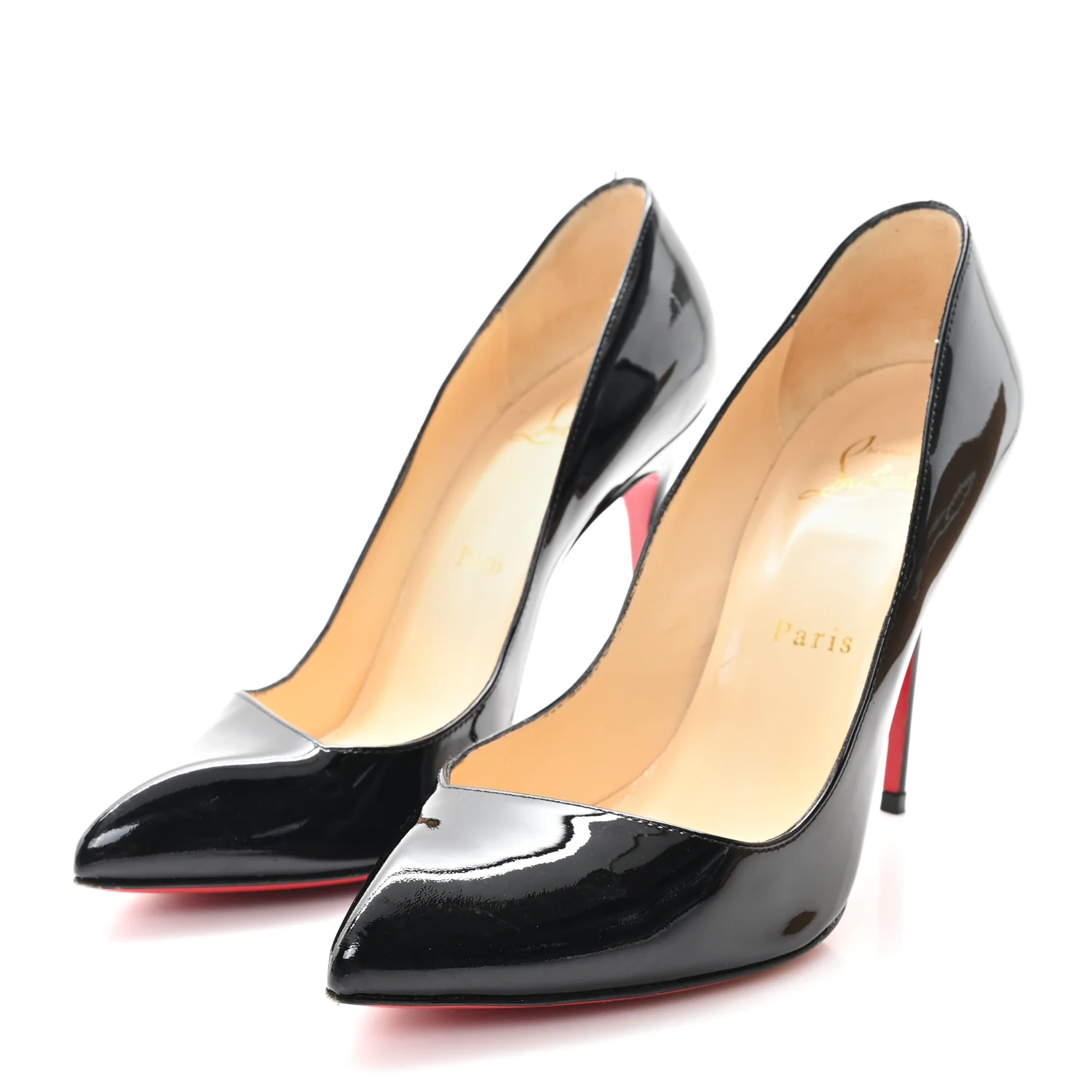 Patent Corneille 100 Pumps 37.5 Black - Top Club