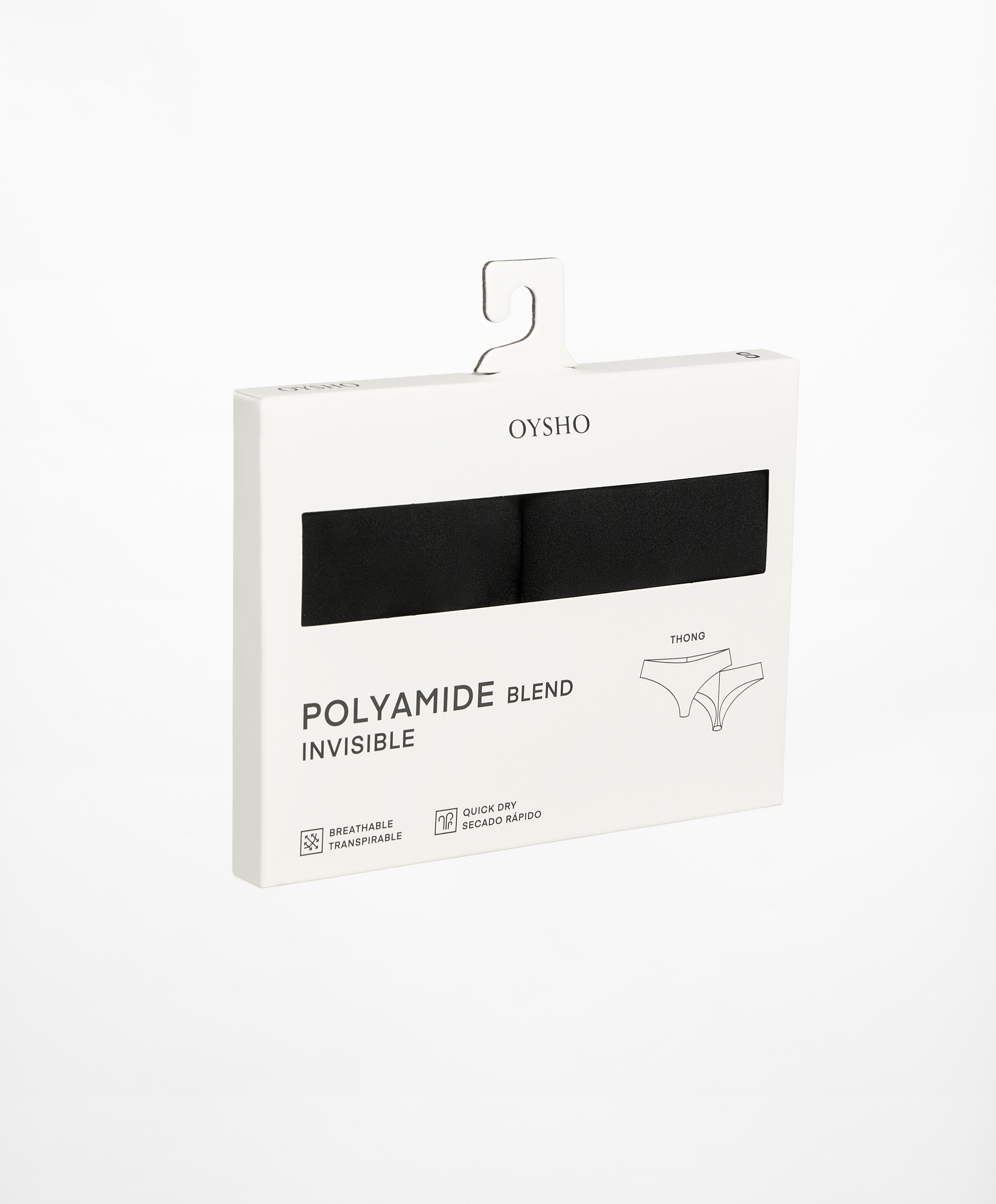 OYSHO 2 laser-cut polyamide blend thongs