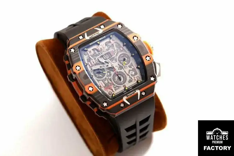 Richard Mille RM011-03 McLaren Automatic Flyback Chronograph KV Factory Skeleton Dial