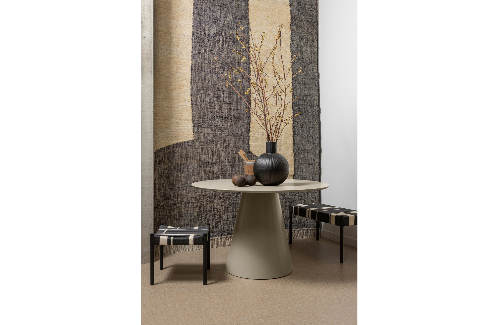 WOOOD Exclusive eettafel Jorre Eettafel Jorre - Antique Beige