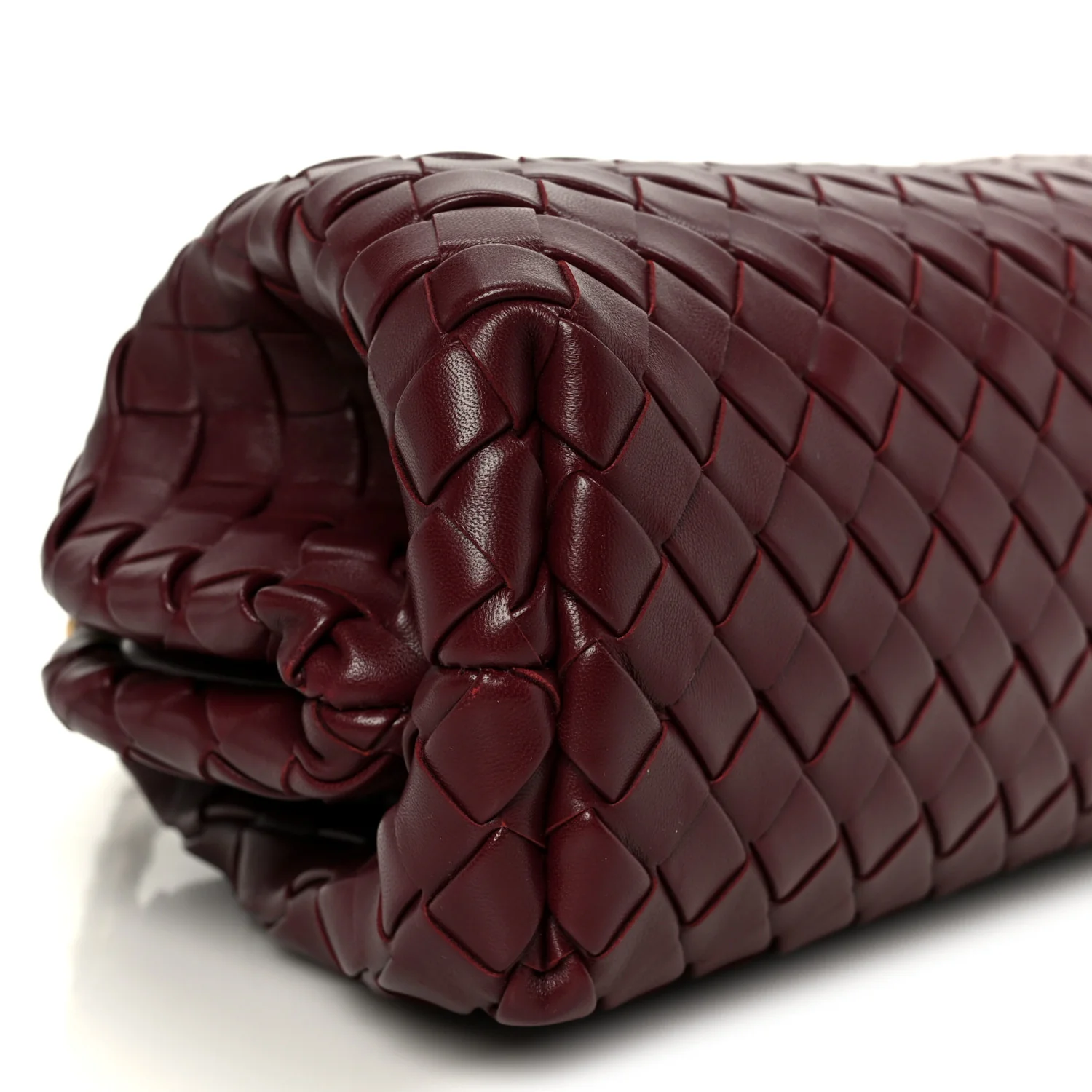 Nappa Intrecciato Teen The Lauren 1980 Clutch With Chain Barolo - Top Club