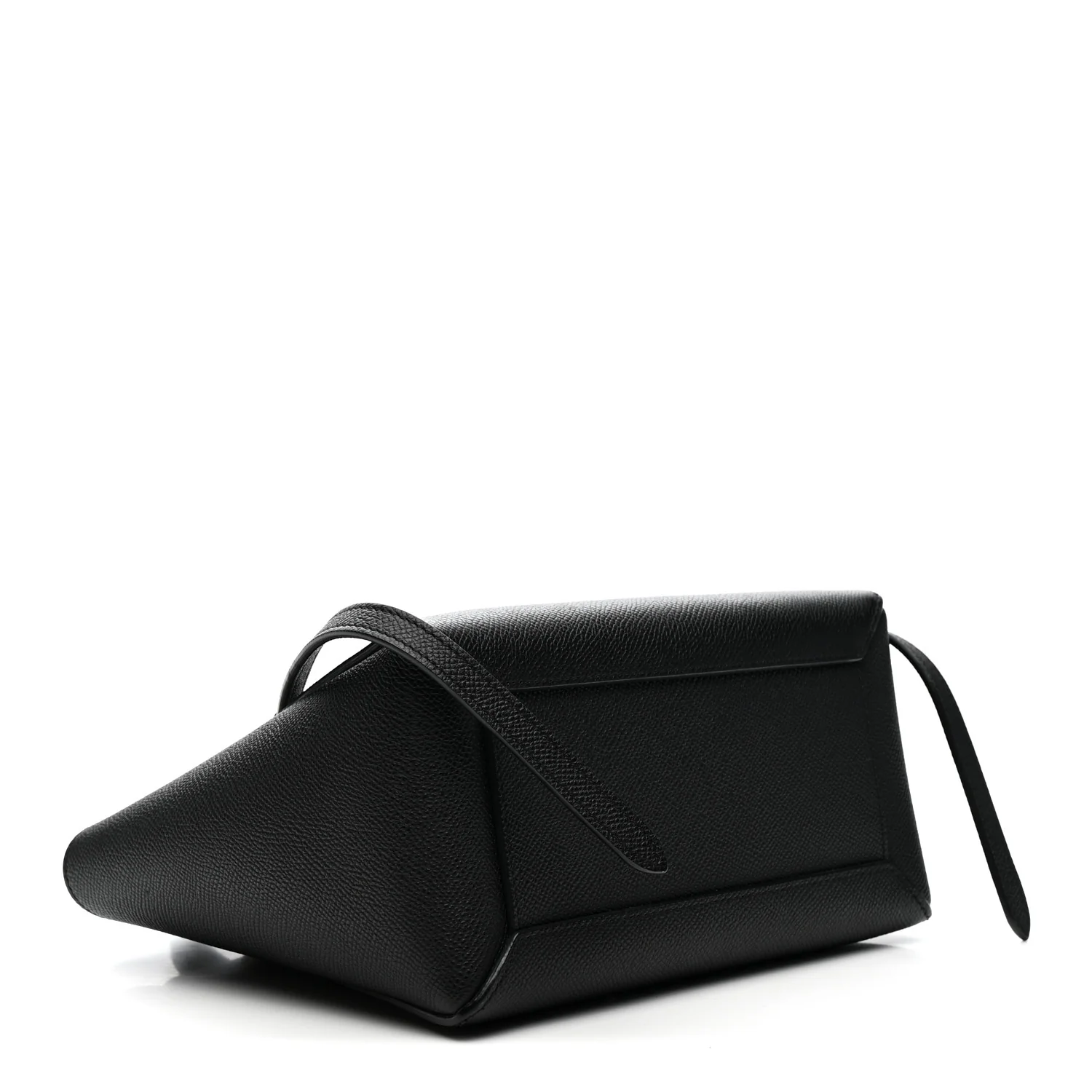 Grained Calfskin Nano Belt Bag Black - Top Club