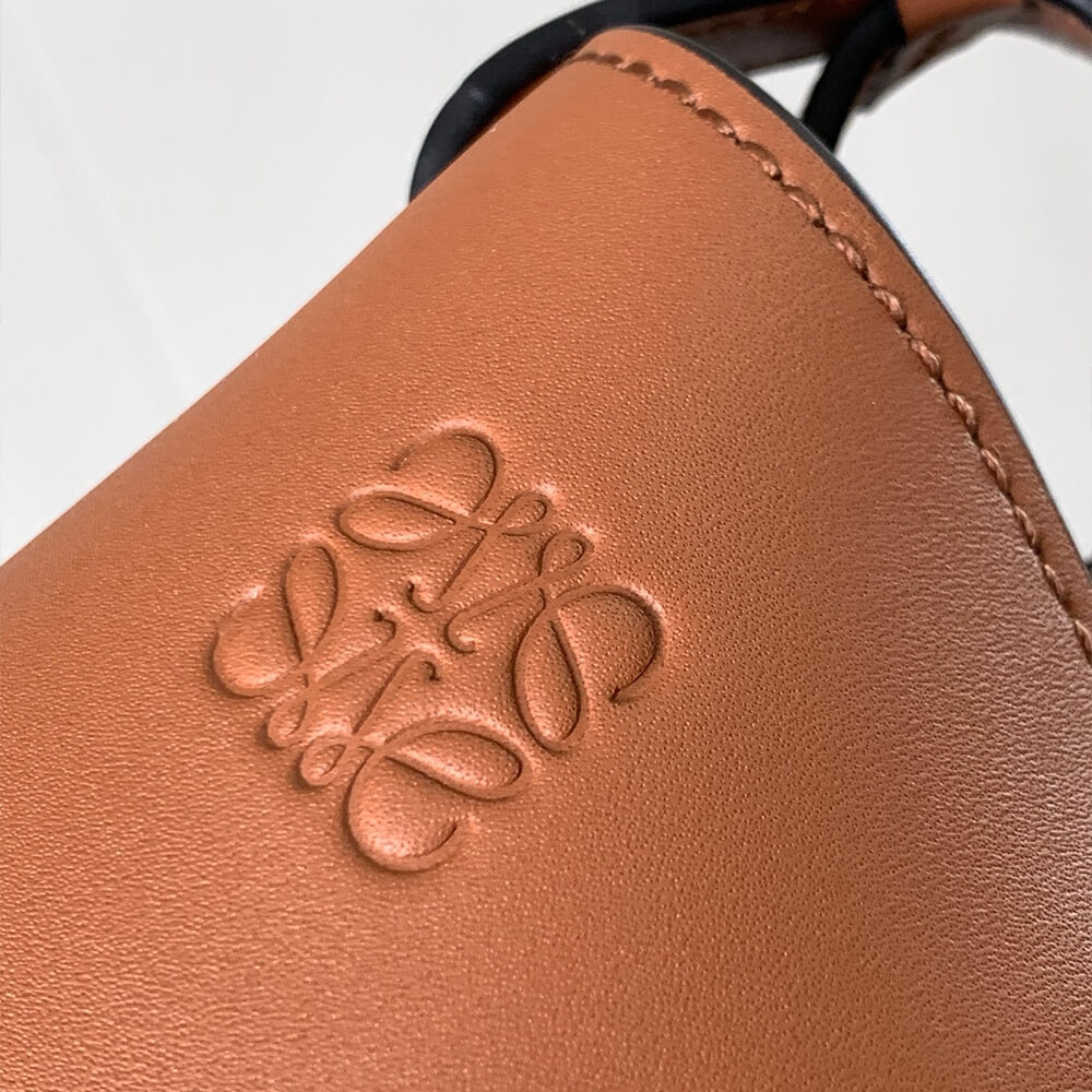 Loewe Small Gate bag in soft calfskin and jacquard - Top Club