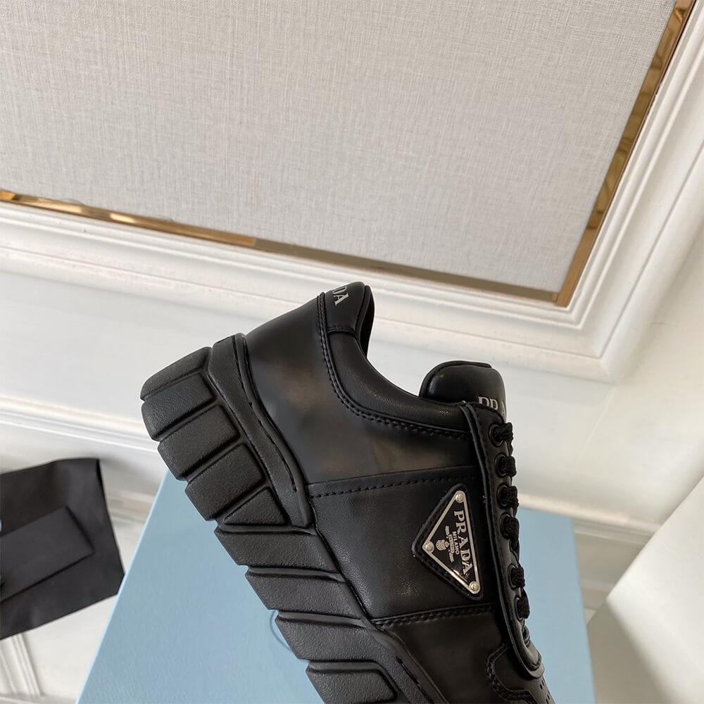 Prada Leather Sneakers - Top Club