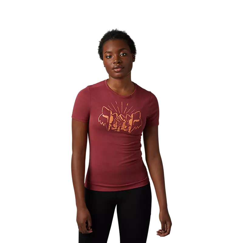 Women's Tech Tee format